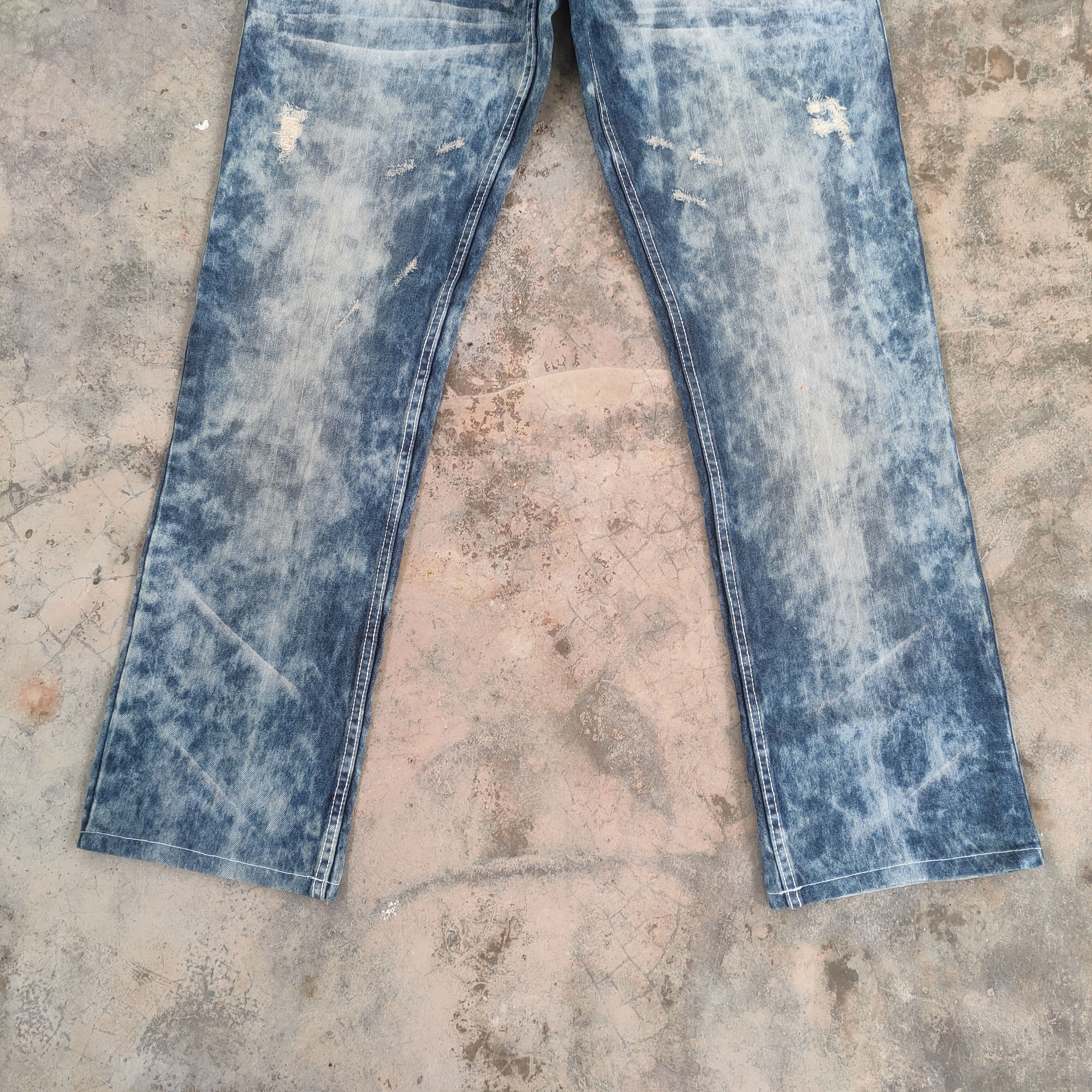Japanese Brand × Jean × Vintage W31 VINTAGE ANTI LABEL JEANS FADED DENIM PANTS Size US 31 - 5 Thumbnail