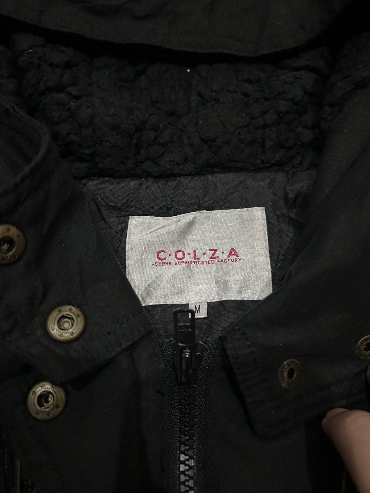 Japanese Brand 2000s Japanese Archive C.O.L.Z.A Hoodie Black Size US M / EU 48-50 / 2 - 5 Thumbnail