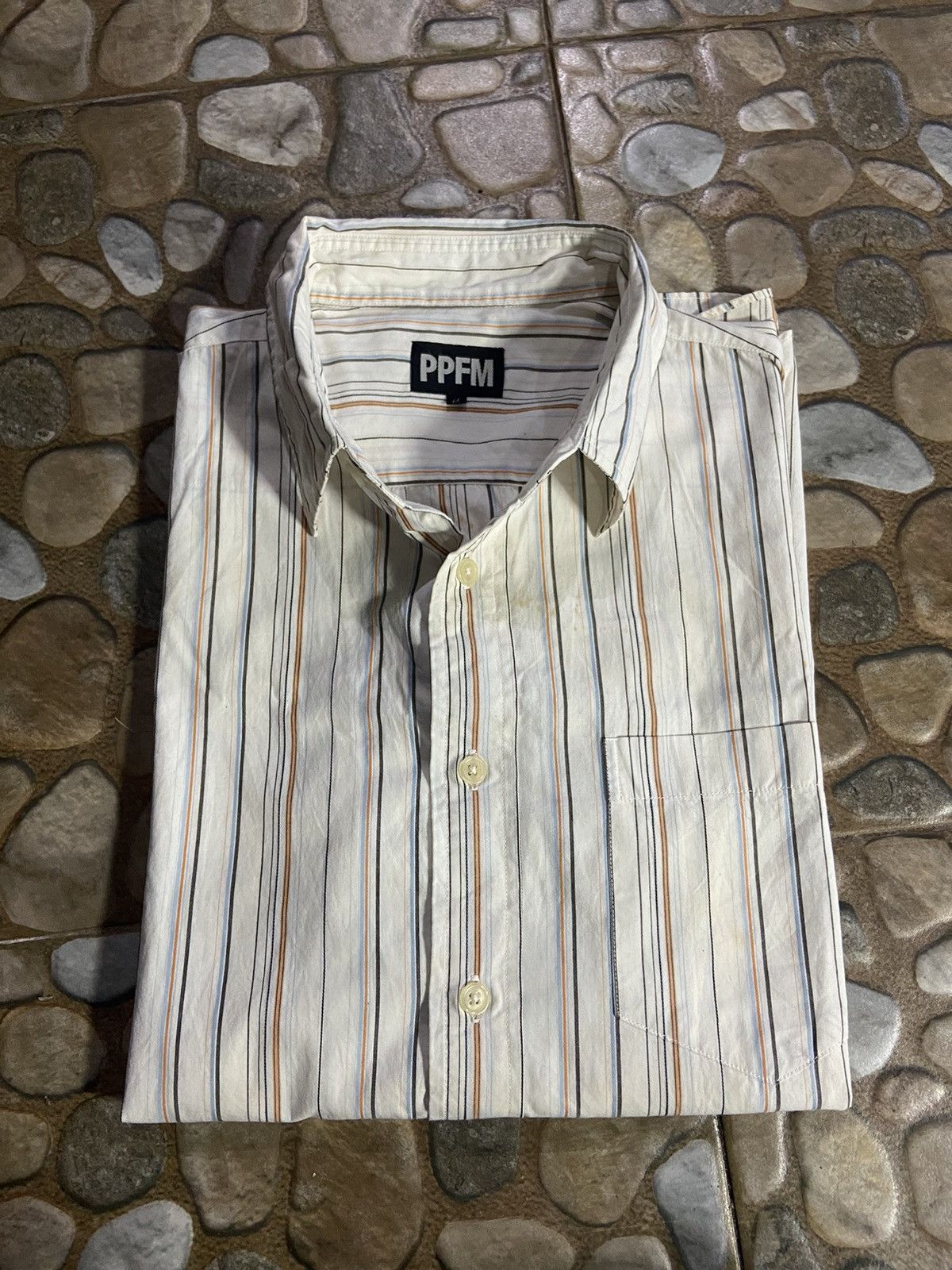 Japanese Brand × PPFM × Vintage vintage ppfm japan office shirt Size US L / EU 52-54 / 3 - 1 Thumbnail