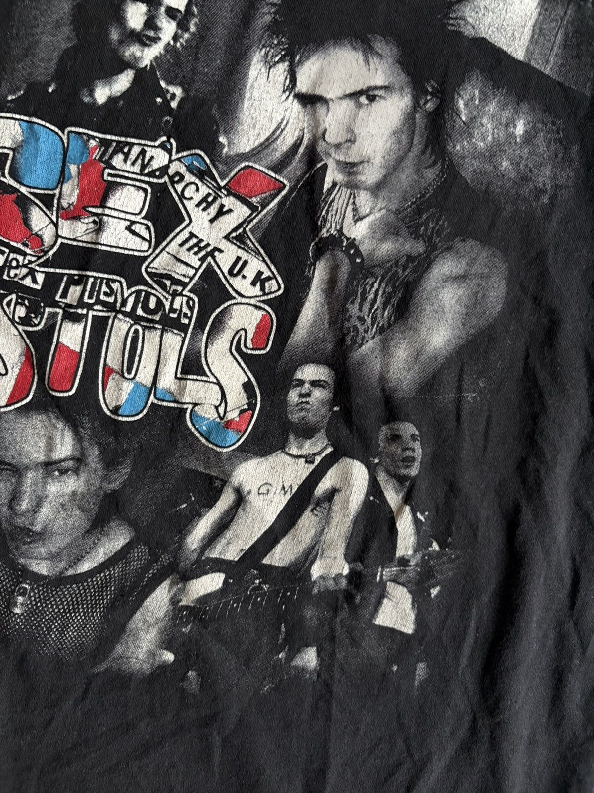 Band Tees × Vintage Vintage 90s Sex Pistols T-Shirt UK Punk Rock Sid Vicious XL Size US XL / EU 56 / 4 - 9 Thumbnail