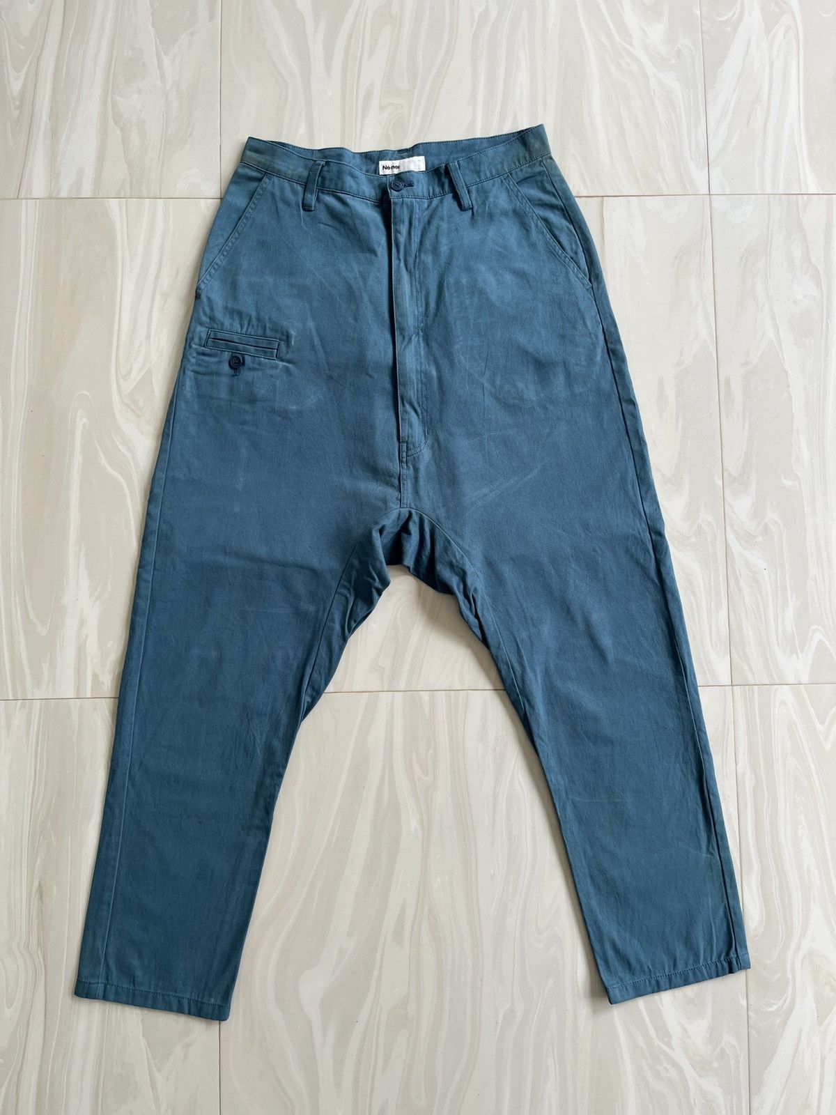 Issey Miyake × Ne-Net 🔥Rare Né-net By Issey Miyake Drop Crotch pants🔥 Size US 30 / EU 46 - 2 Thumbnail