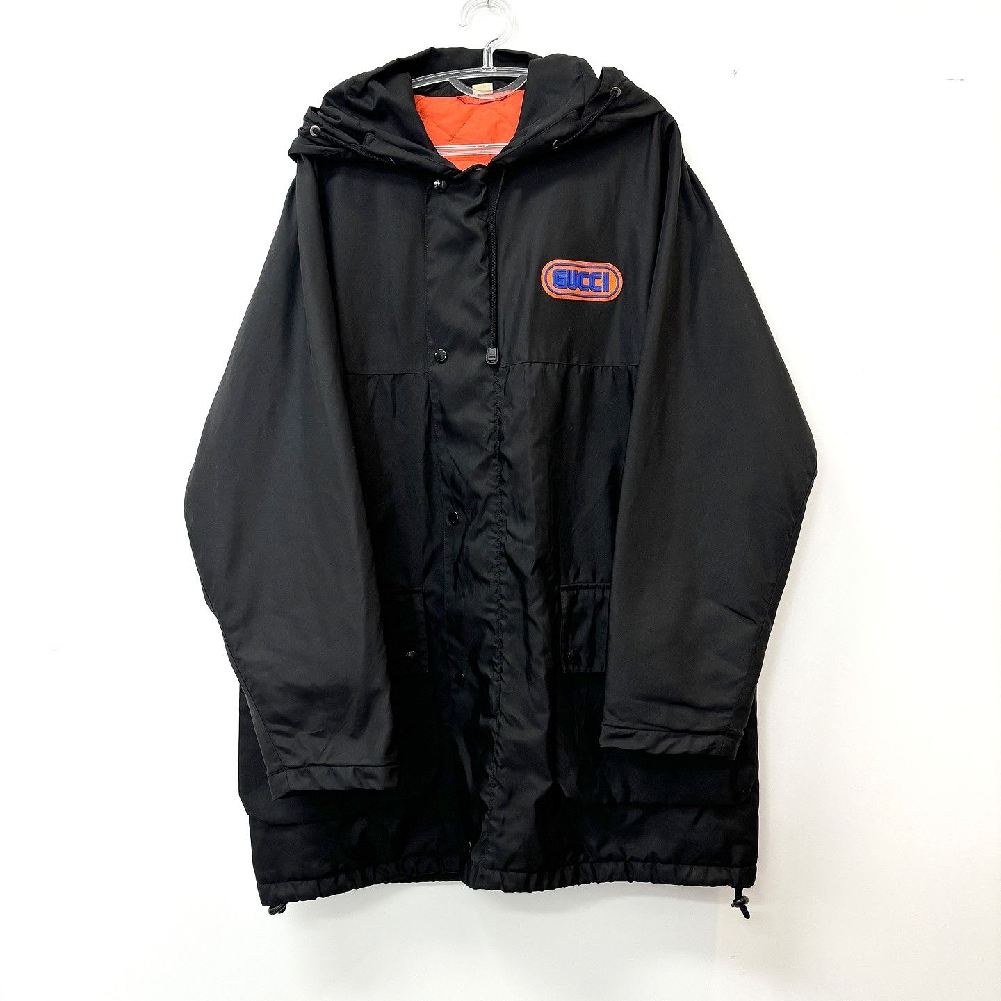 Gucci Gucci Logo Patch Hooded Jacket Size 46 Size US S / EU 44-46 / 1 - 1 Thumbnail