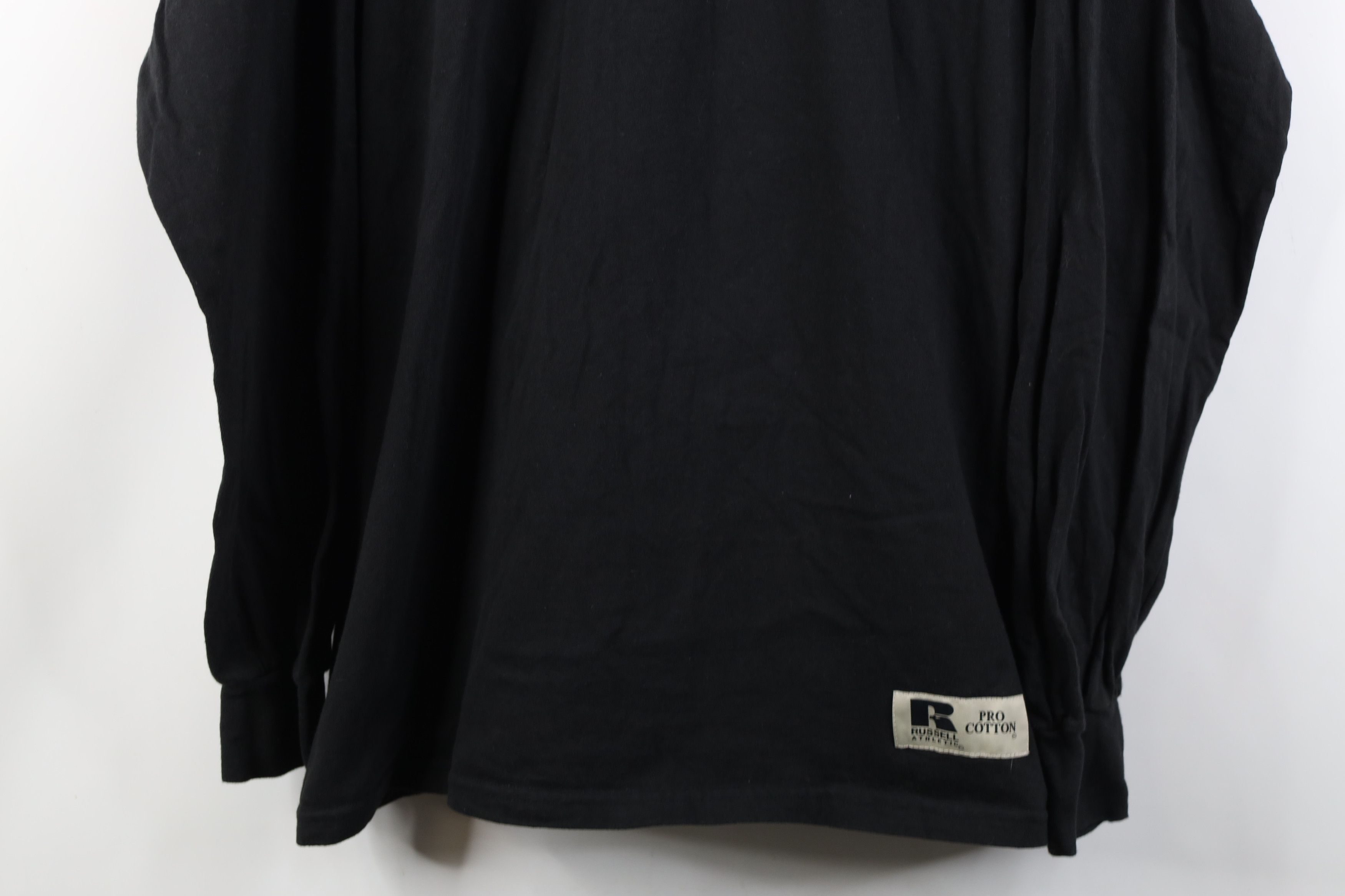 Russell Athletic Vintage 90s Russell Athletic Mock Neck Long Sleeve T-Shirt Size US L / EU 52-54 / 3 - 3 Thumbnail