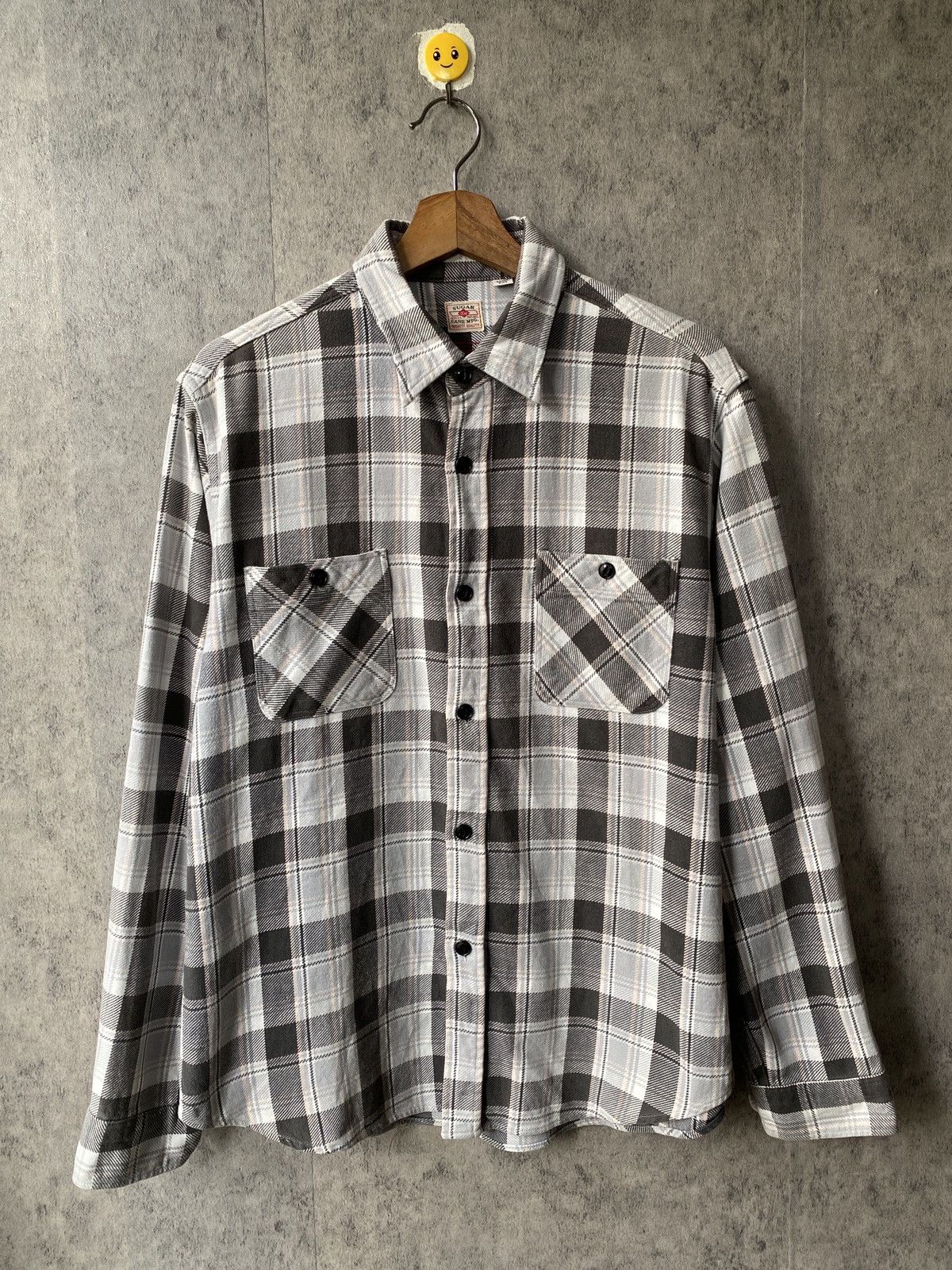 Sugar Cane Vintage Sugar Cane Japan Flannel Shirt Size US L / EU 52-54 / 3 - 2 Thumbnail