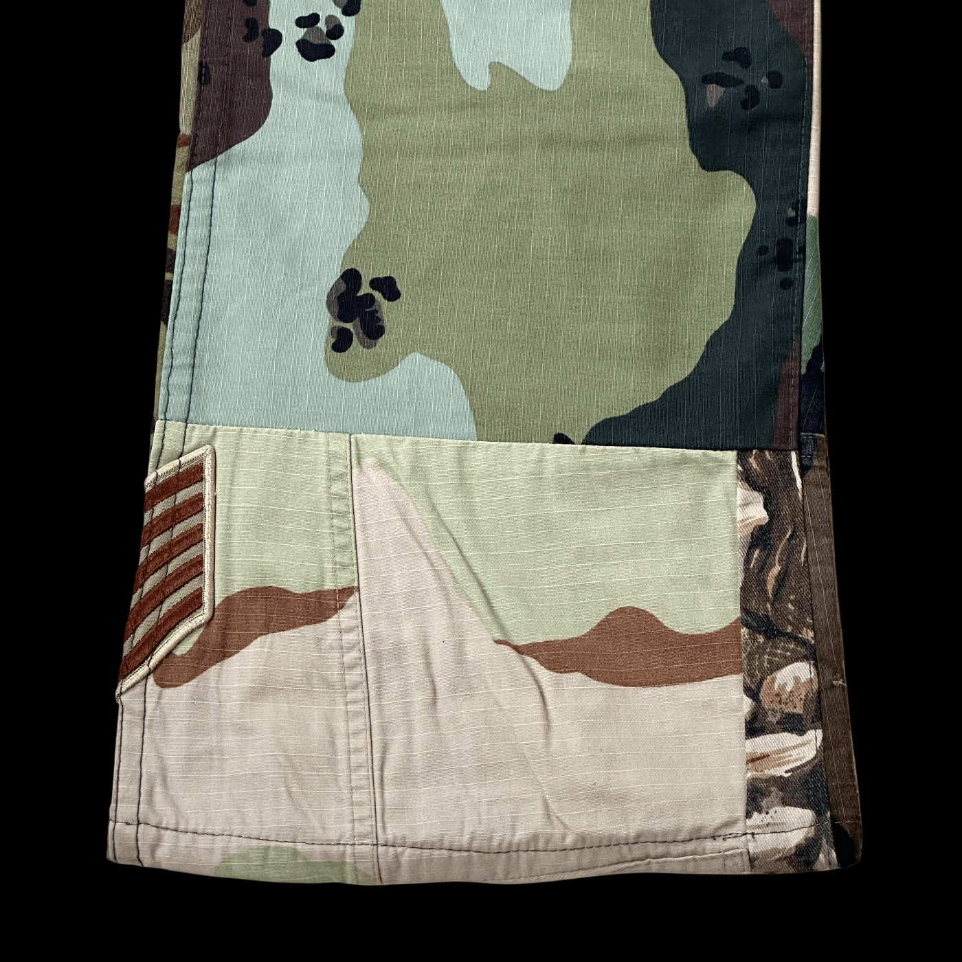 Gallery Dept. gallery dept fatigued pappy painter camo pants patchwork Size US 31 - 6 Thumbnail