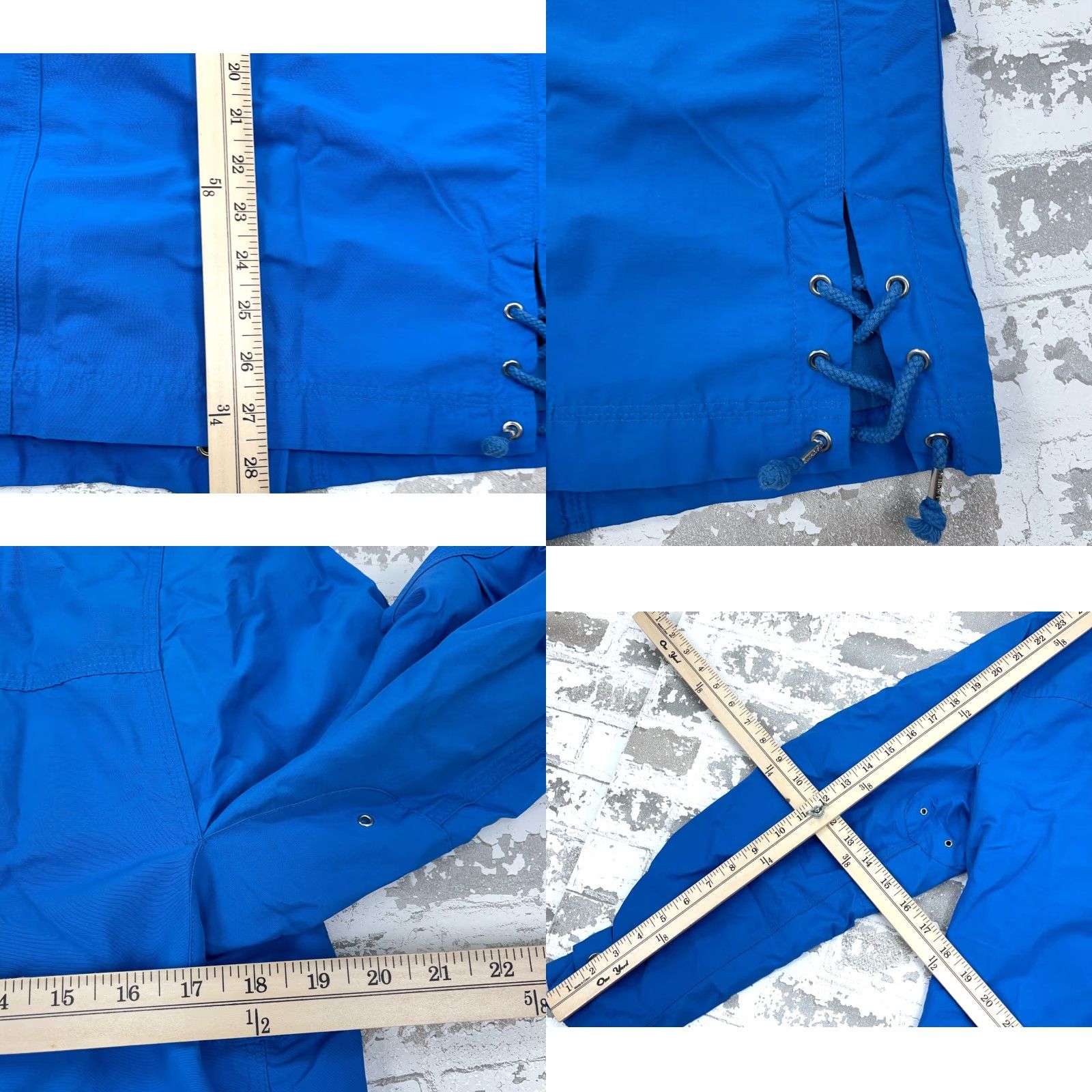 Ralph Lauren VINTAGE Lauren Ralph Lauren Jacket Women S Blue Rain Coat Windbreaker LRL VTG Y2K 90s City Nautical Preppy Tropical Shell USA Family? Size S / US 4 / IT 40 - 9 Thumbnail