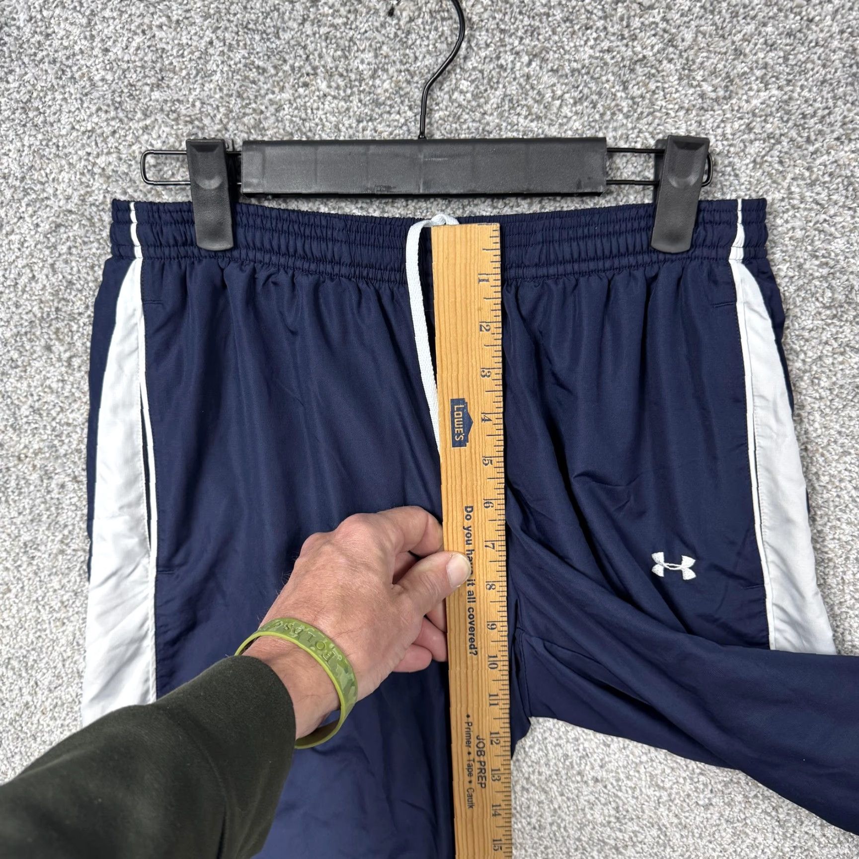 Under Armour Under Armour Pants Mens Small Blue Track & Field Athletic Colorblock Zip Ankle Pockets Size US 29 - 5 Thumbnail