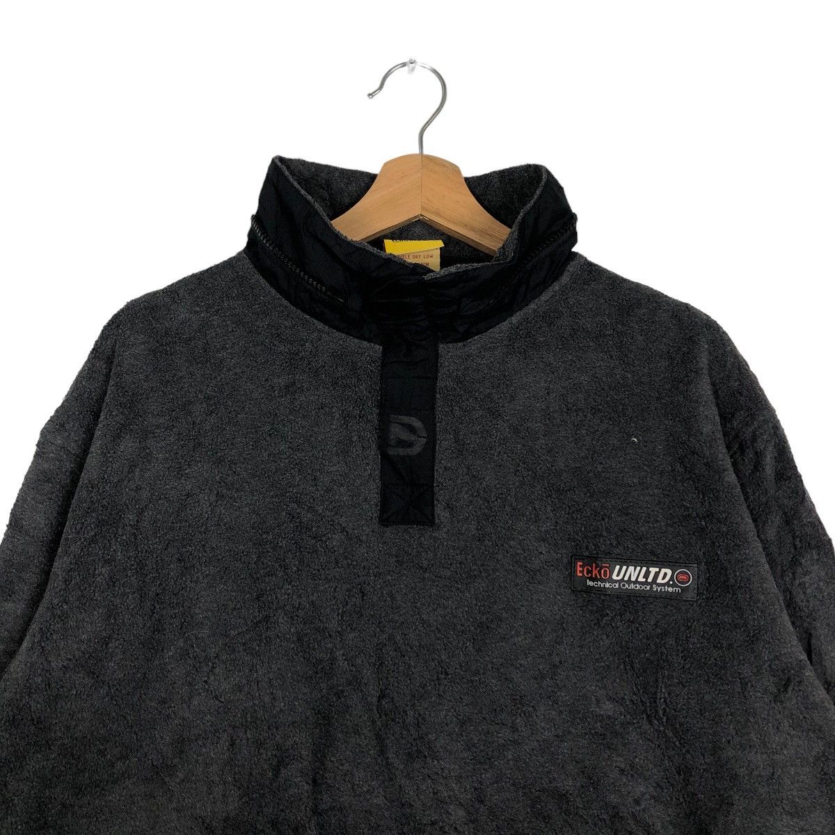 Japanese Brand 🔥90’s Vintage Fleece Jacket Ecko Untld Anorak Big Logo Size US XXL / EU 58 / 5 - 3 Thumbnail
