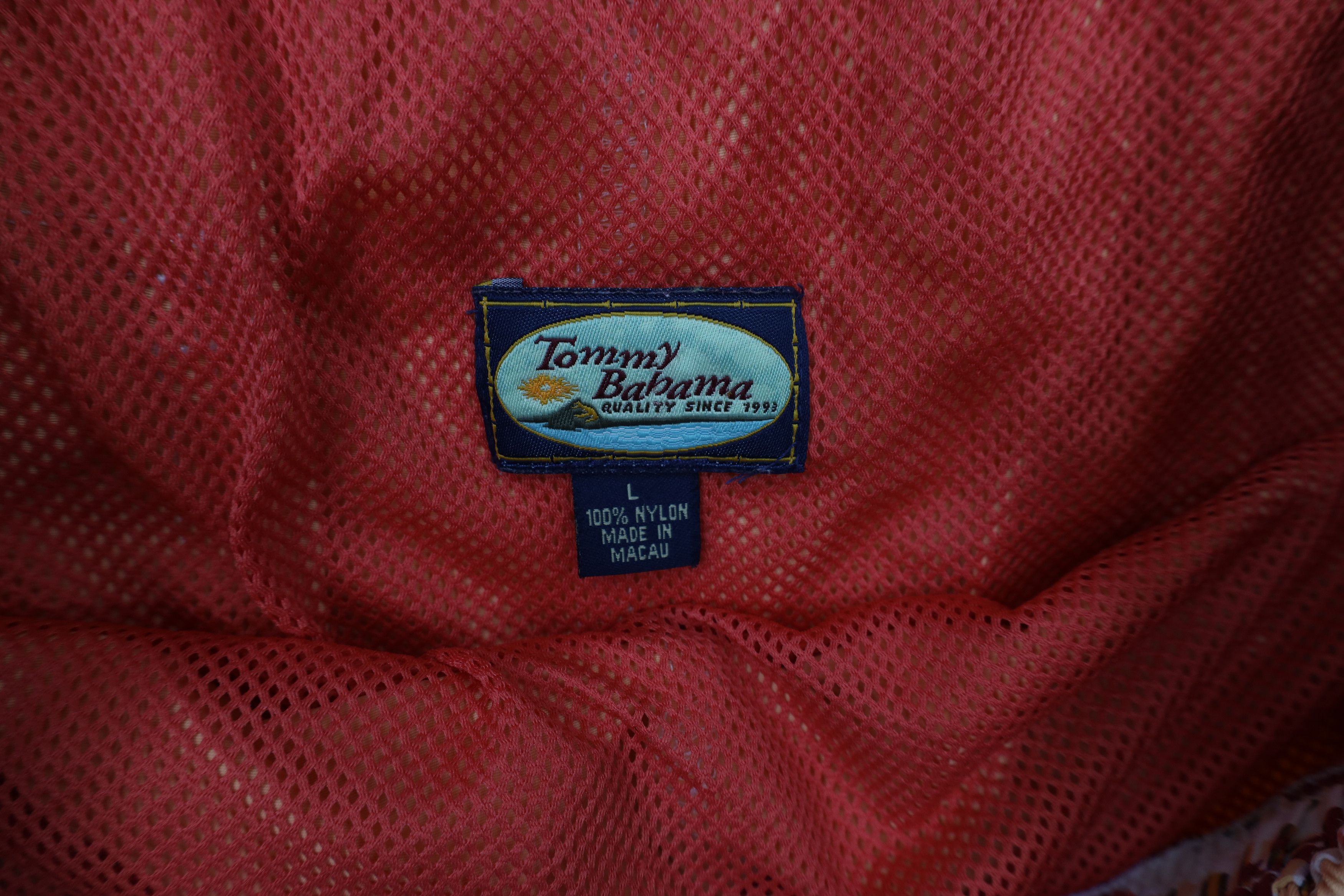 Tommy Bahama × Vintage Tommy Bahama Relax Sun Faded Lined Shorts Swim Trunks Salmon Size US 34 / EU 50 - 6 Thumbnail