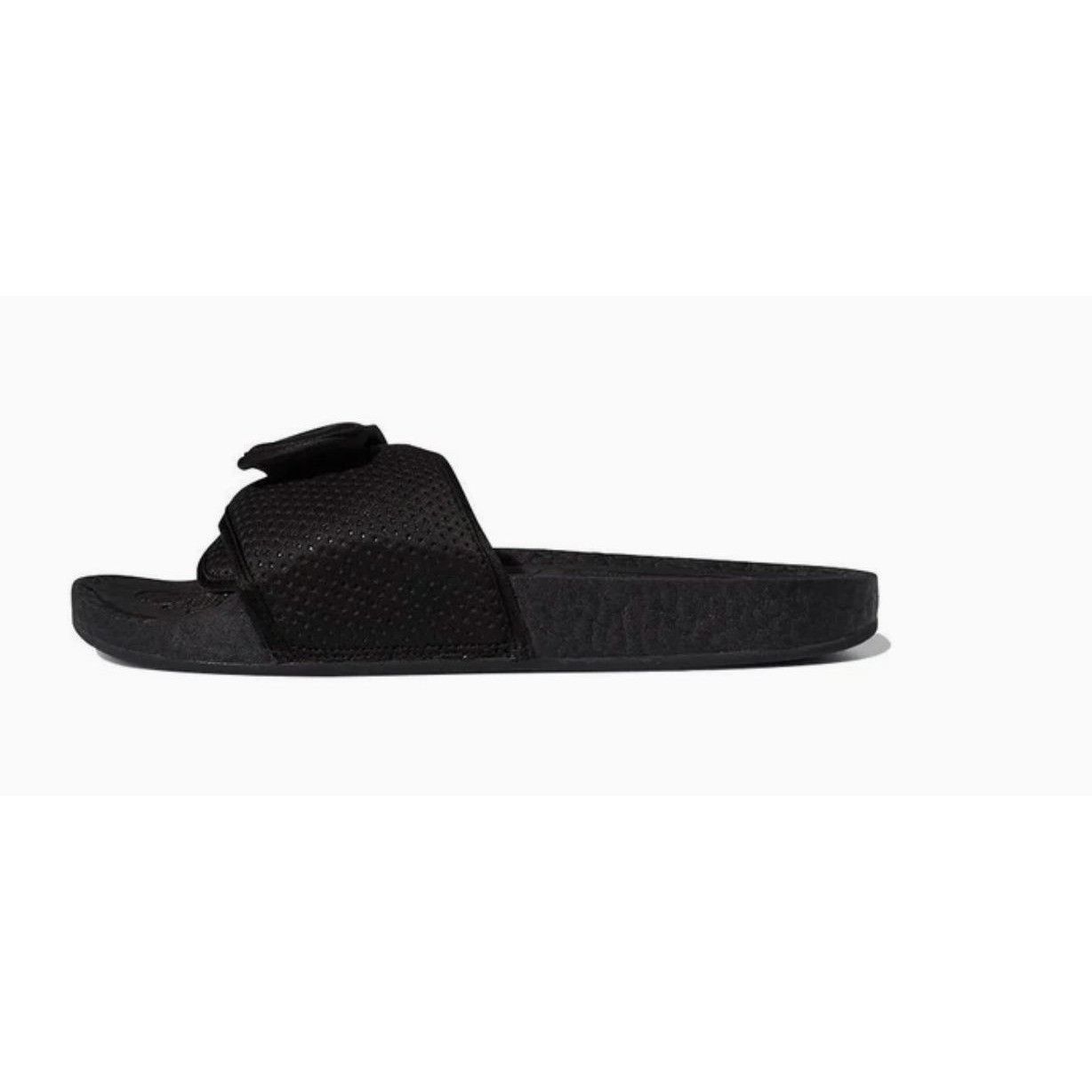 Adidas × Pharrell adidas x Pharrell Williams x Boost Slides 'Triple Black' FX Size US 13 / EU 46 - 2 Thumbnail