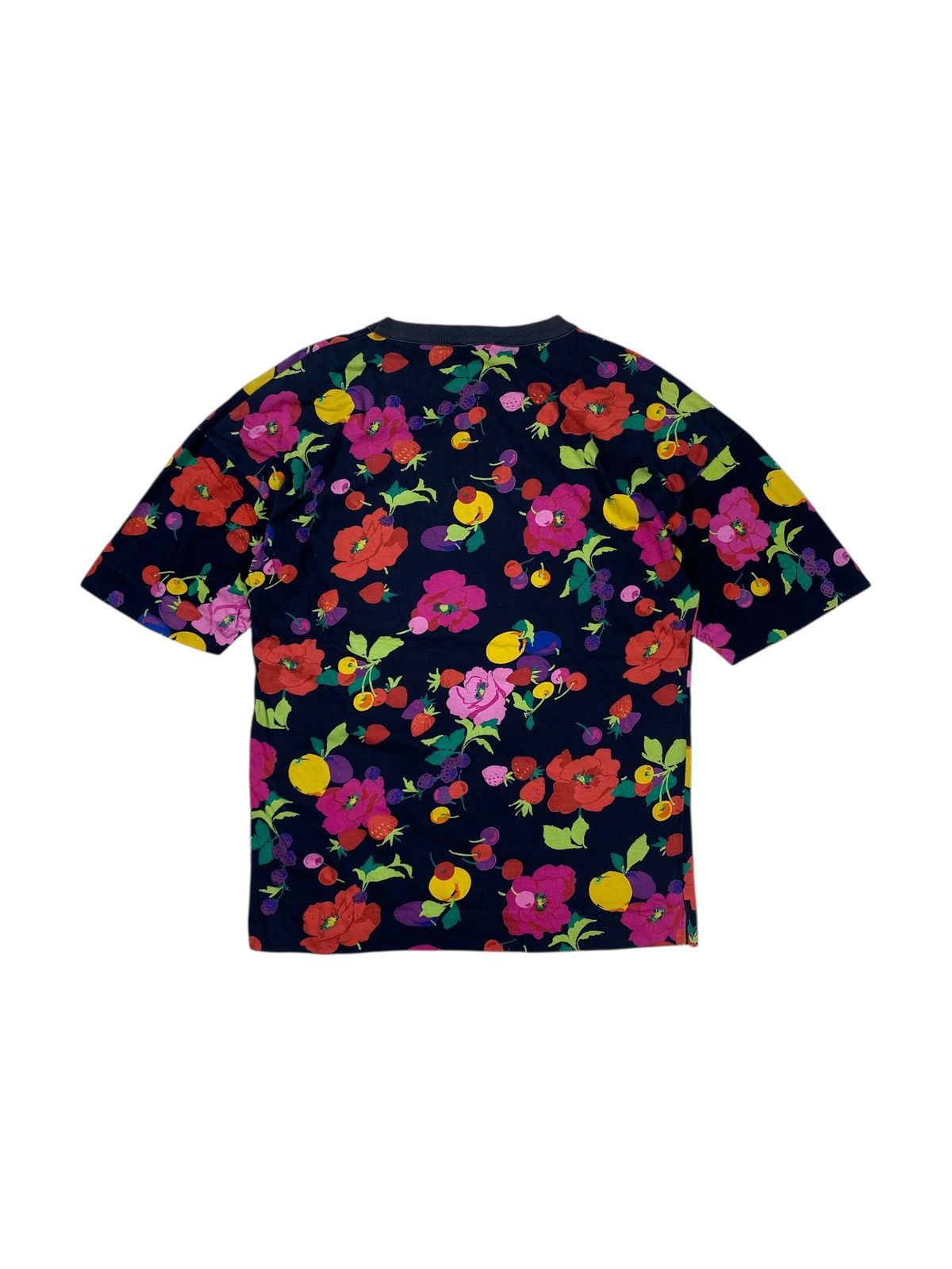 Gucci Vintage Gucci Flower Tee Size US M / EU 48-50 / 2 - 2 Thumbnail