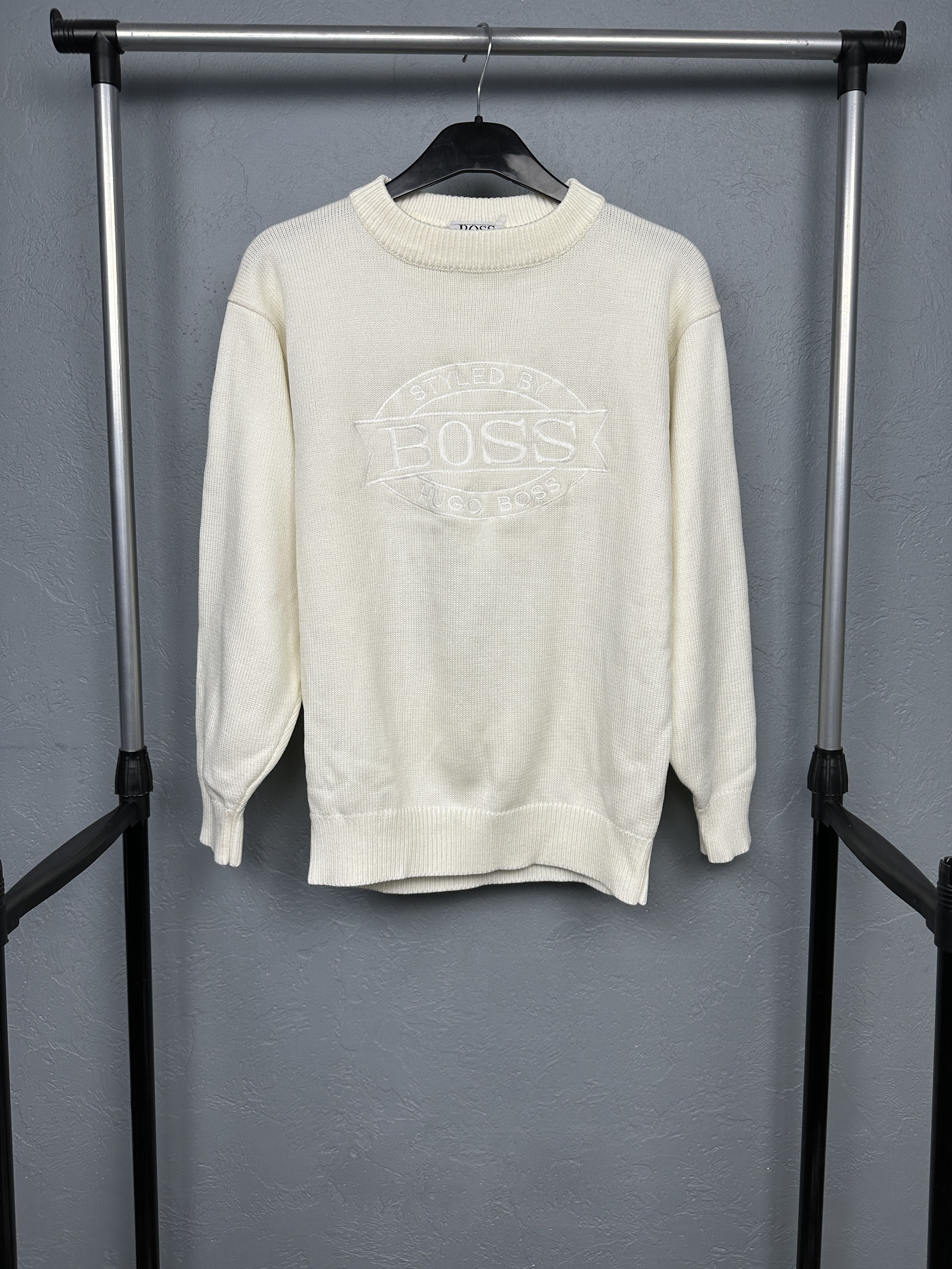 Hugo Boss Hugo Boss 90s Vintage Knit Sweater Size US M / EU 48-50 / 2 - 1 Thumbnail