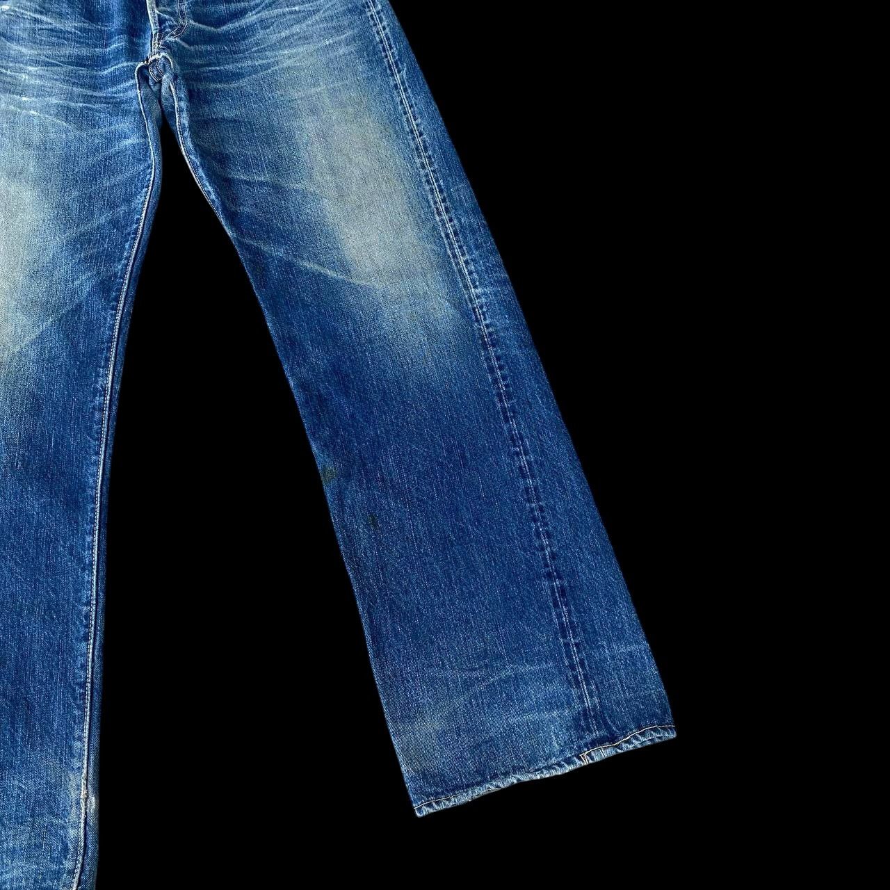 Sugar Cane Vintage Sugar Cane Lot 902 Selvedge Grunge Frayed StarPrint Size US 31 - 4 Thumbnail