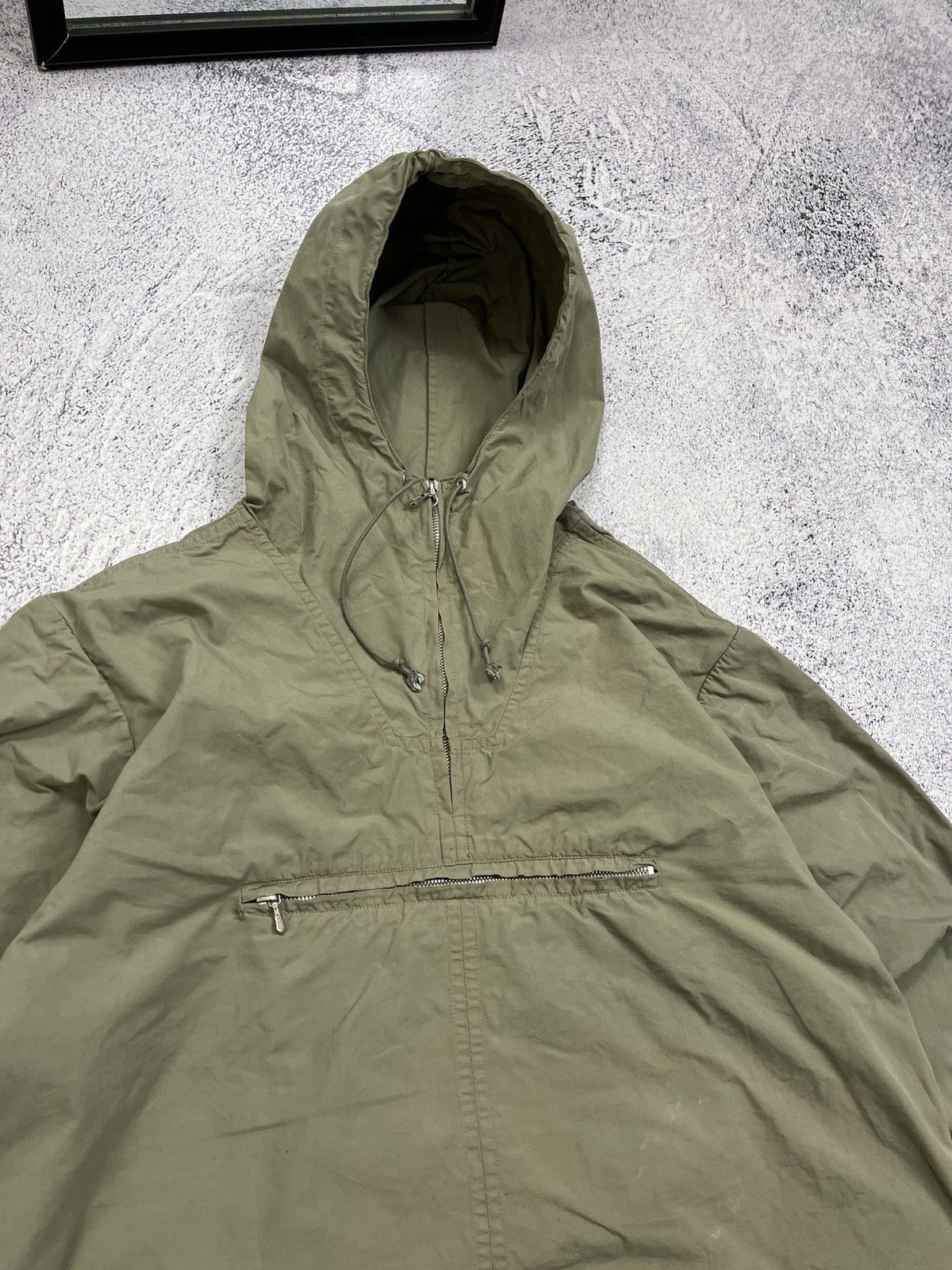 Army Of Me Vintage Distressed 80s 90s Military/Army Anorak Smoke Jacket Size US M / EU 48-50 / 2 - 8 Thumbnail