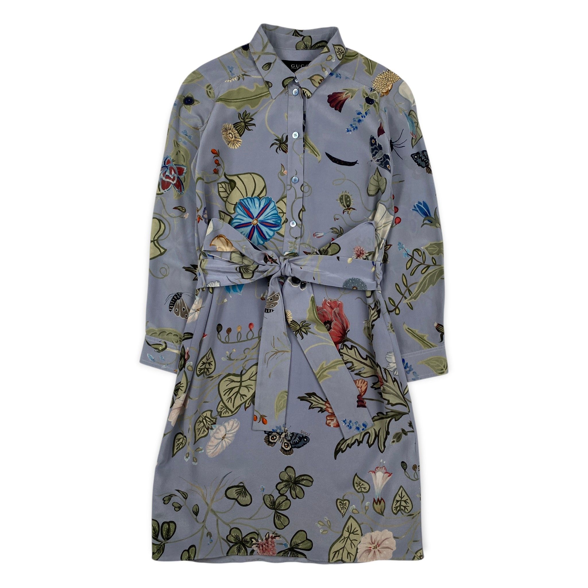 Gucci 2014 Floral Mini Dress Size XS / US 0-2 / IT 36-38 - 1 Thumbnail
