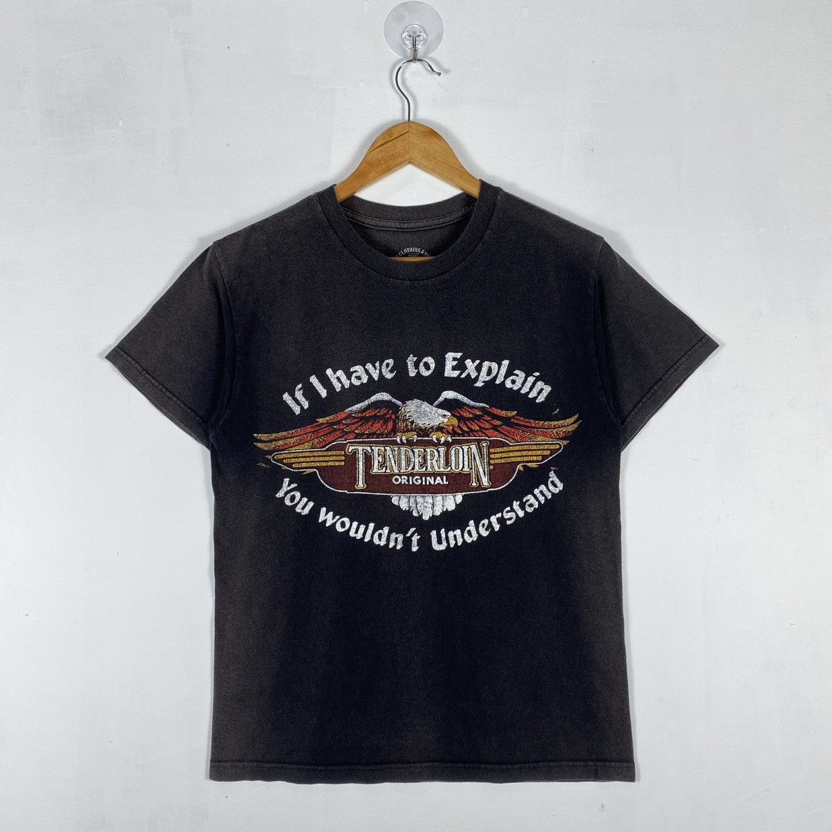 Japanese Brand × Tenderloin TENDERLOINS ORIGINAL Harley-Davidson Style Faded Tee Size US S / EU 44-46 / 1 - 2 Thumbnail