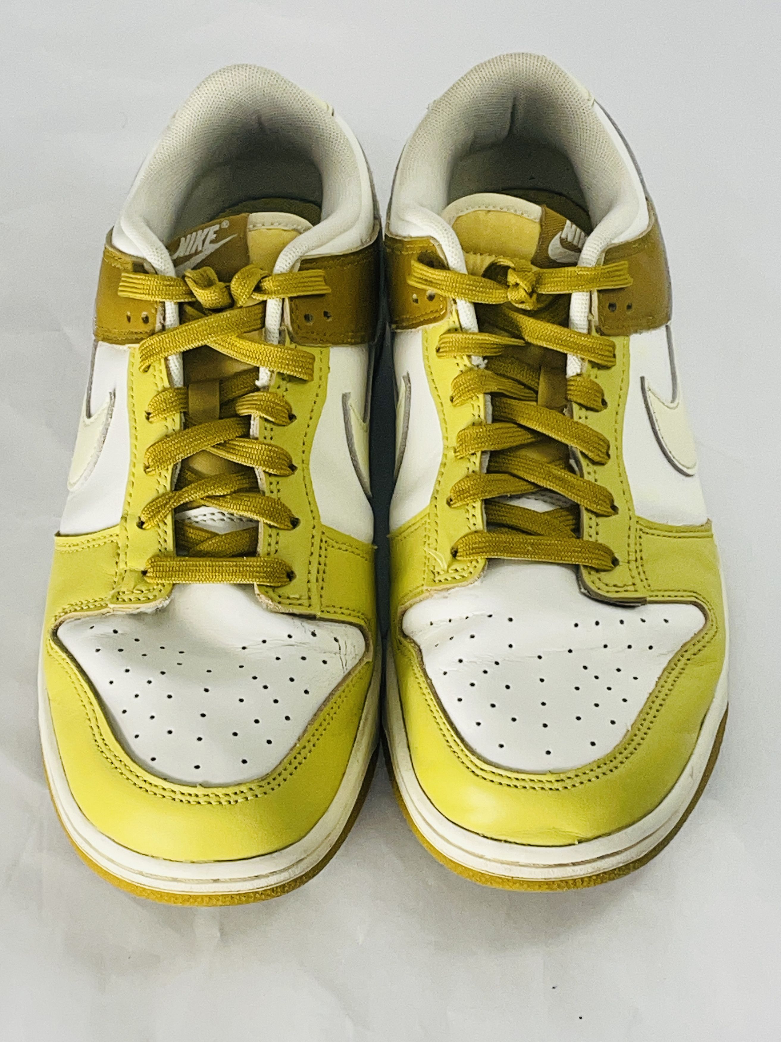 Nike Nike Dunk Low "Bronzine" – Größe 9.5 US – Gelb/Weiß Size US 9.5 / EU 42-43 - 7 Thumbnail