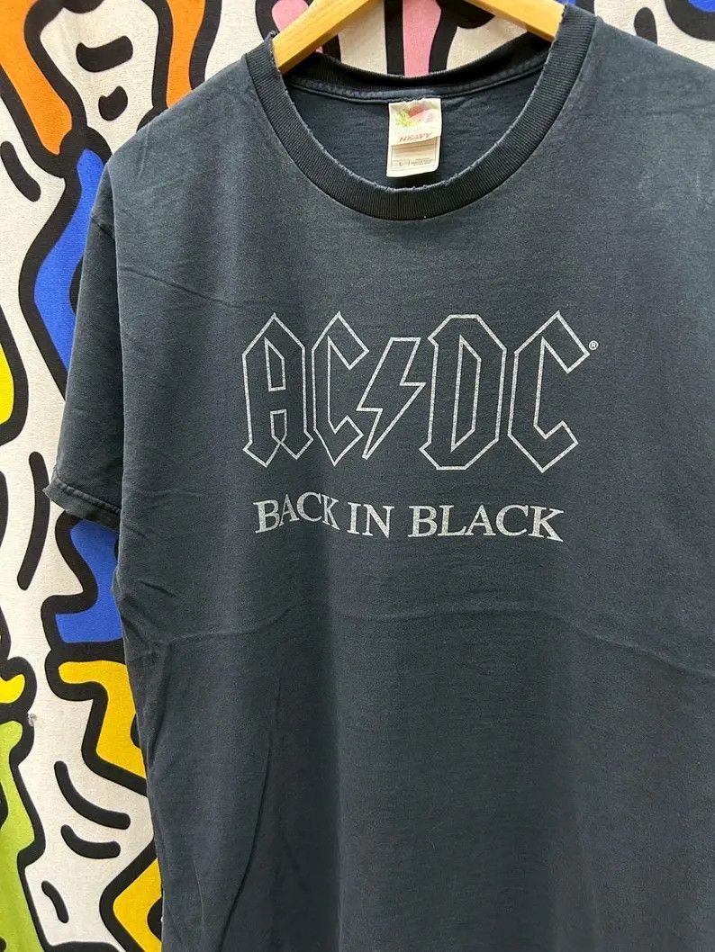 AC/DC Vintage 2000s ACDC tshirt size L Size US L / EU 52-54 / 3 - 1 Thumbnail