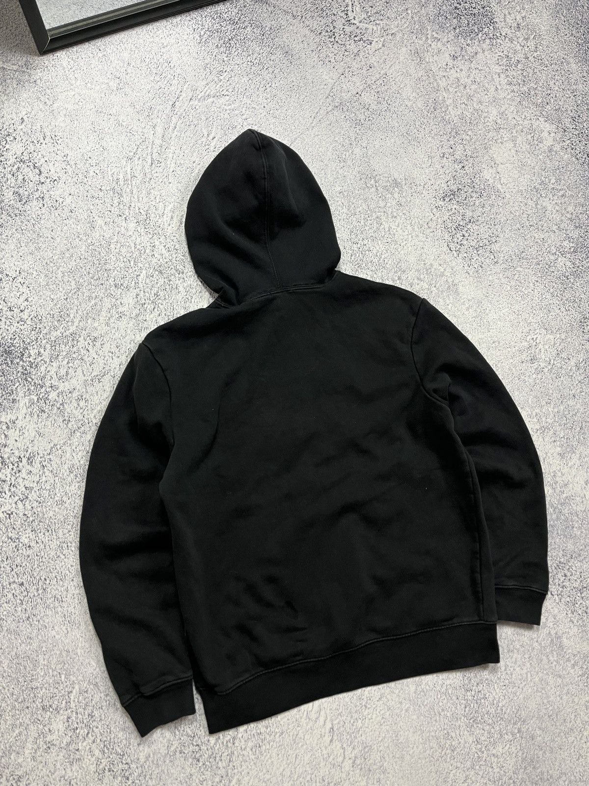Gap × Vintage Gap Big Embroidered Logo Hoodie Black Y2K Streetwear Hype Size US S / EU 44-46 / 1 - 12 Thumbnail
