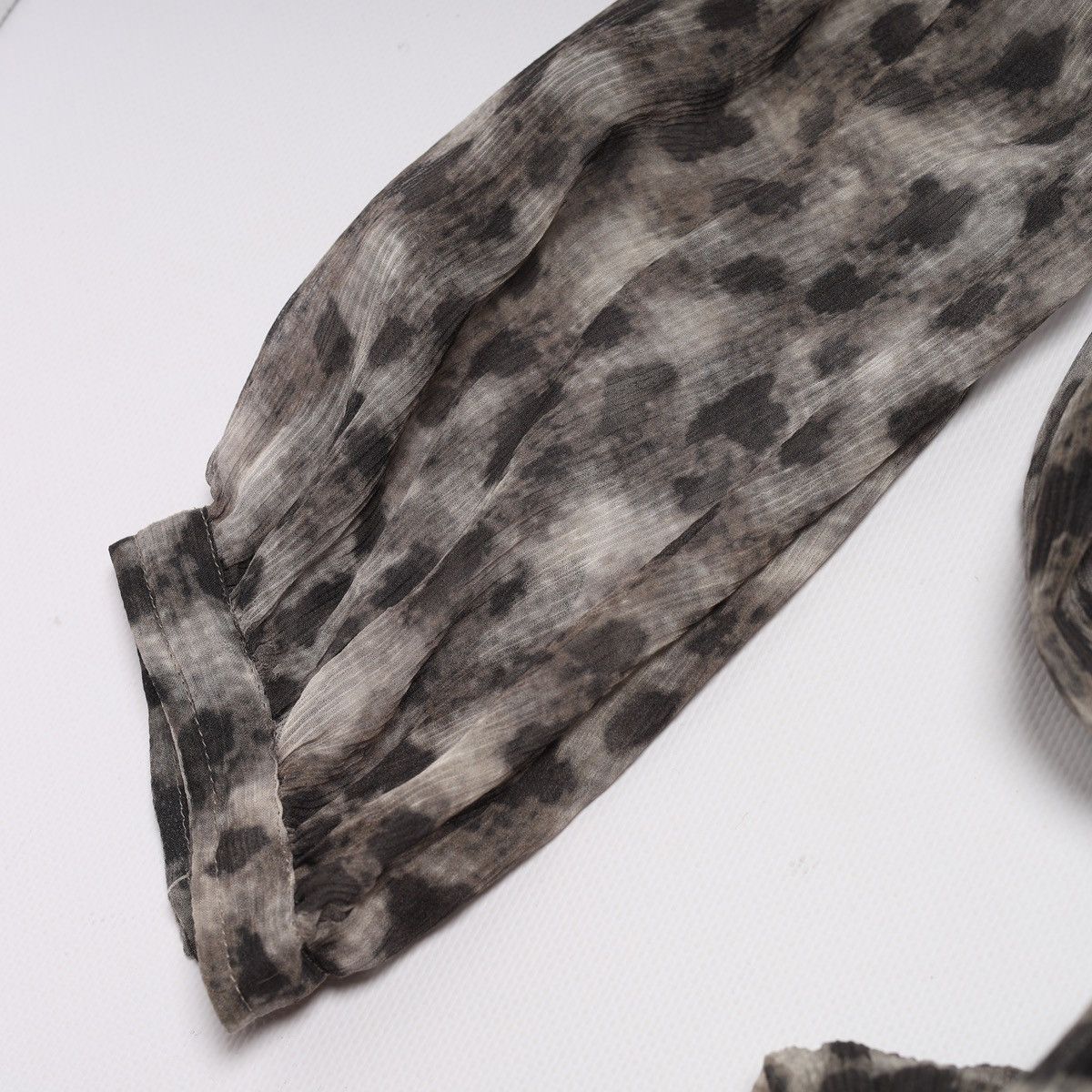 Burberry Burberry Silk Dress Grey Black Printed Belted Dress Size S / US 4 / IT 40 - 11 Thumbnail