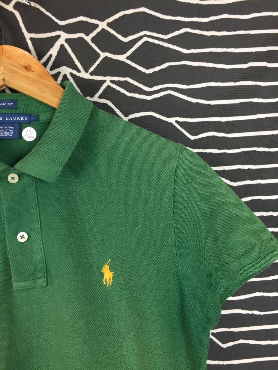 Ralph Lauren Vtg Ralph Lauren Small Logo Skinny Fit Polo Shirt Size L / US 10 / IT 46 - 5 Thumbnail