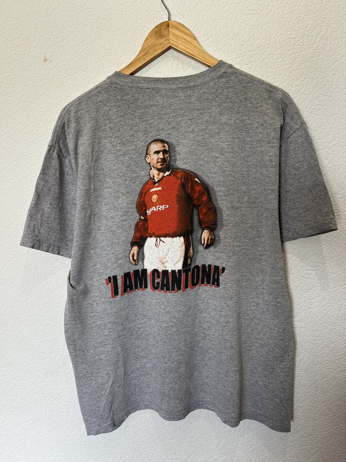 Other Im not a man Cantona Eric Vintage T Shirt Soccer Manchester Size US L / EU 52-54 / 3 - 4 Thumbnail