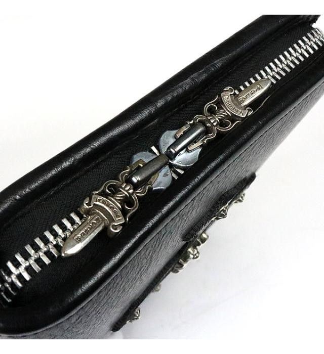Chrome Hearts Chrome Hearts Cross Patch Multi Use Leather Case Size ONE SIZE - 5 Thumbnail
