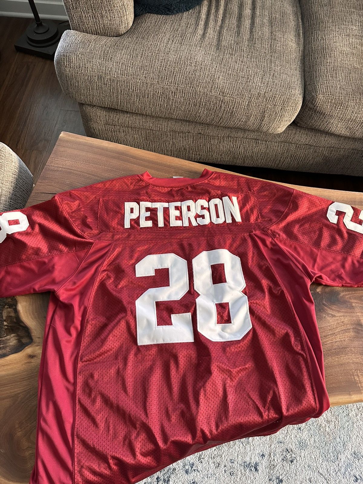 Nike Nike Oklahoma Sooners Adrian Peterson Jersey 3XL Size US XXL / EU 58 / 5 - 2 Thumbnail