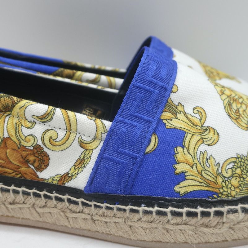 Versace Versace Medusa Renaissance Espadrilles Cream Size 41 NEW Size US 8 / EU 41 - 3 Thumbnail