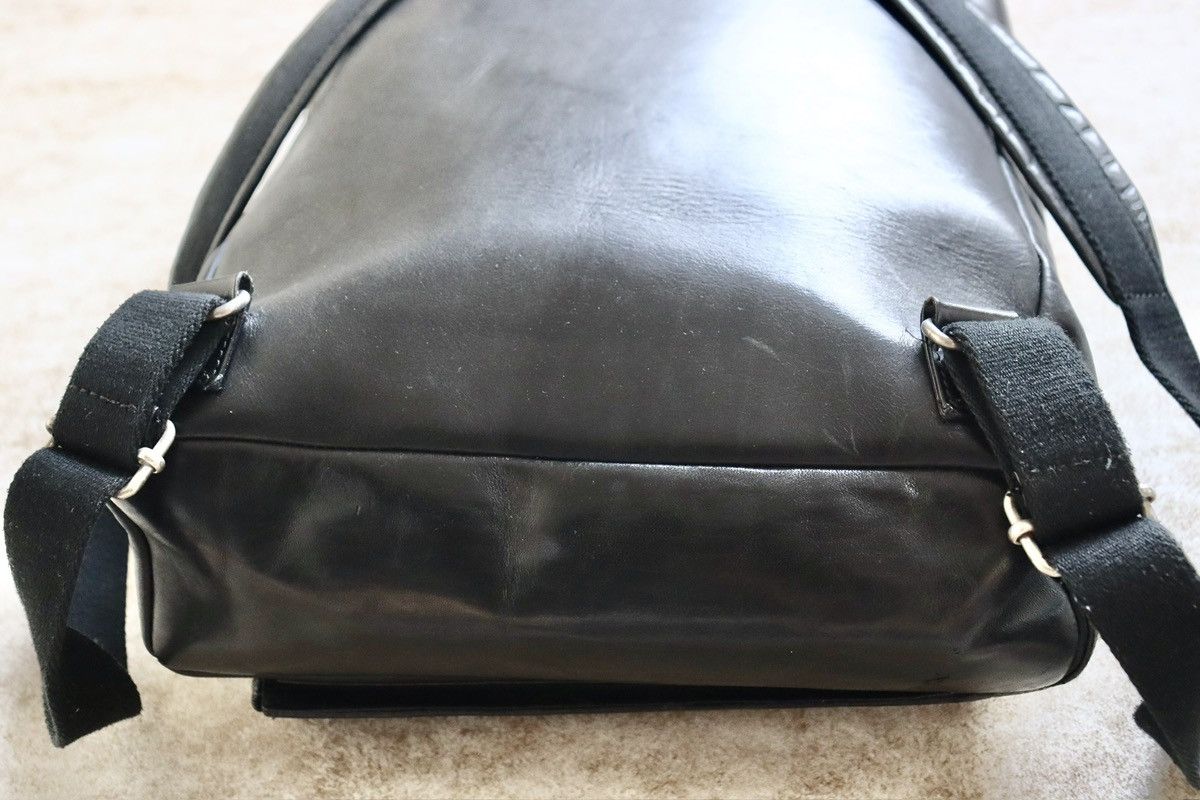 Maison Margiela Maison Martin Margiela Leather Backpack，black Size ONE SIZE - 11 Thumbnail