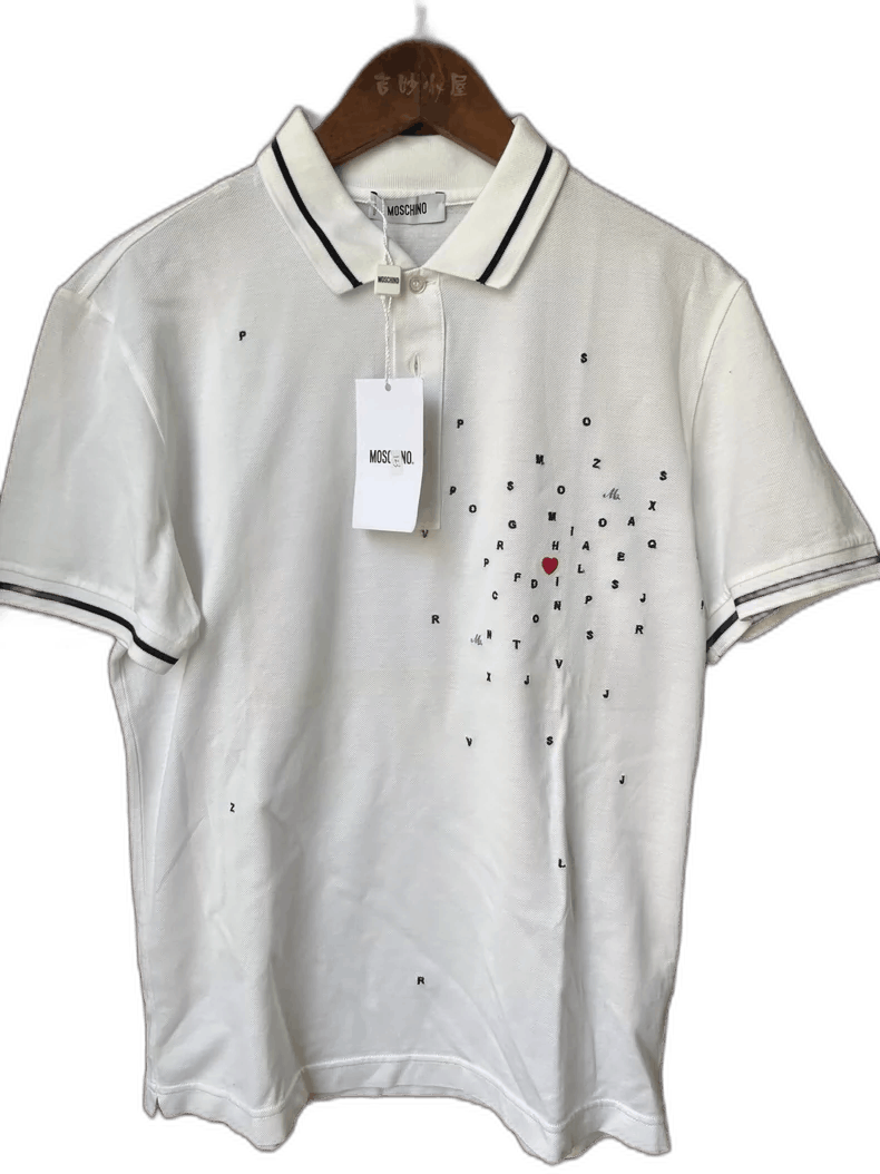 Moschino Moschino Polo Shirt with Unique Design Size US M / EU 48-50 / 2 - 1 Thumbnail
