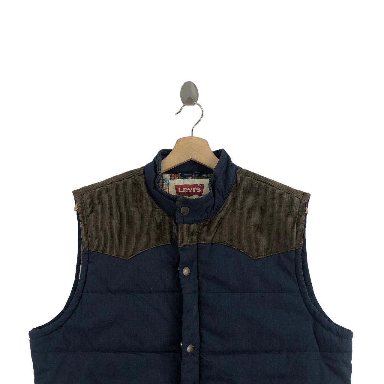 Levi's LEVIS STRAUSS USA Western Tartan Puffer Vest Jacket Size US M / EU 48-50 / 2 - 4 Thumbnail