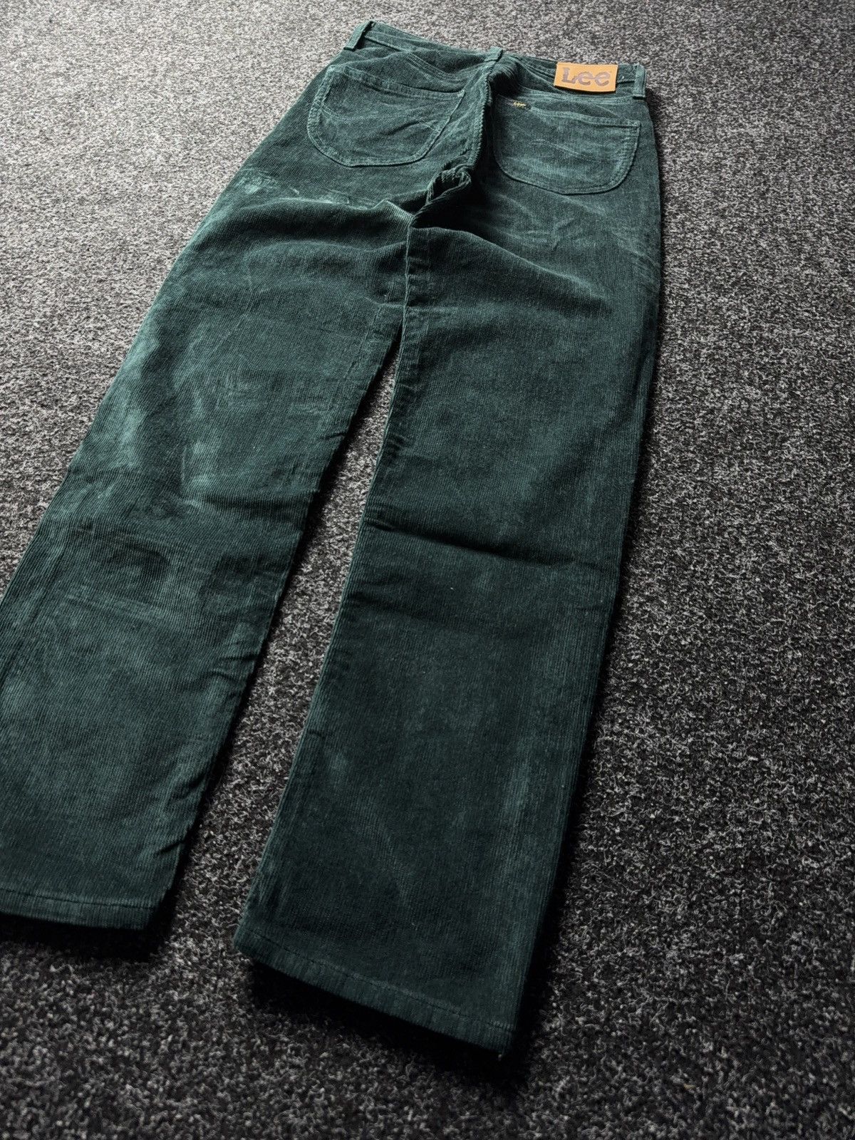 Lee 00s Western Cowgirl Lee Carol High Waist Corduroy Pants W27 Size 27" / US 4 / IT 40 - 11 Thumbnail