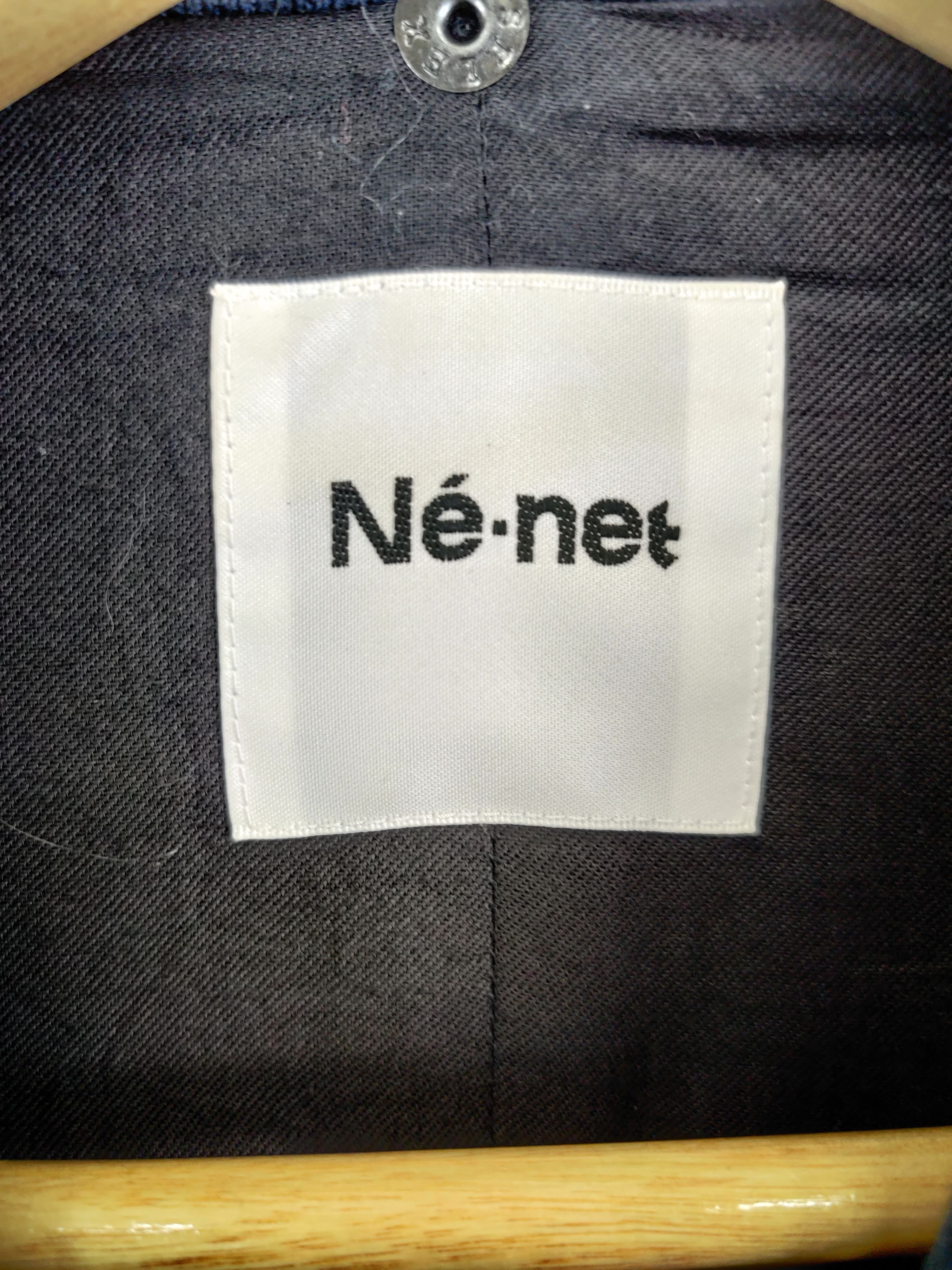 Ne-Net Vintage Ne-net Issey Miyake Double Collar Bat Moon Jacket Size US S / EU 44-46 / 1 - 12 Thumbnail