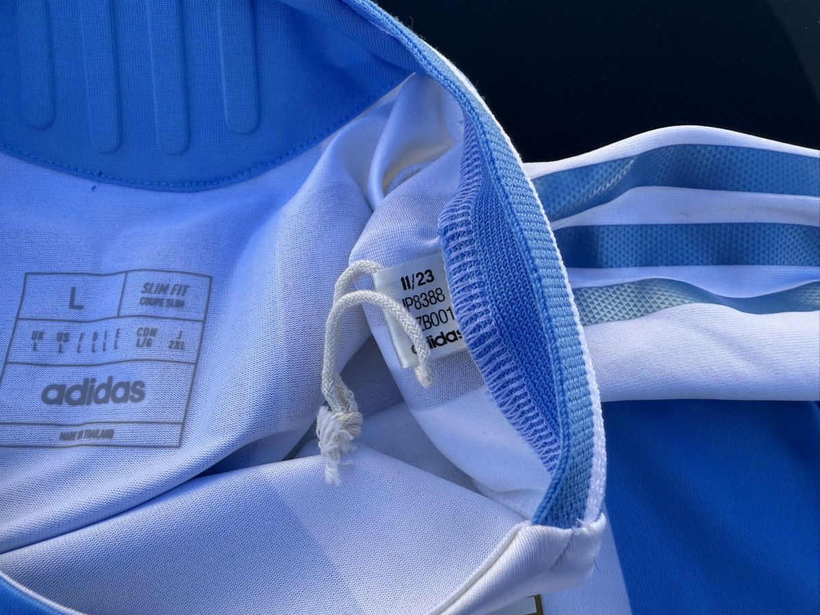 Adidas Adidas Argentina Soccer Jersey Messi 10 Size US L / EU 52-54 / 3 - 5 Thumbnail