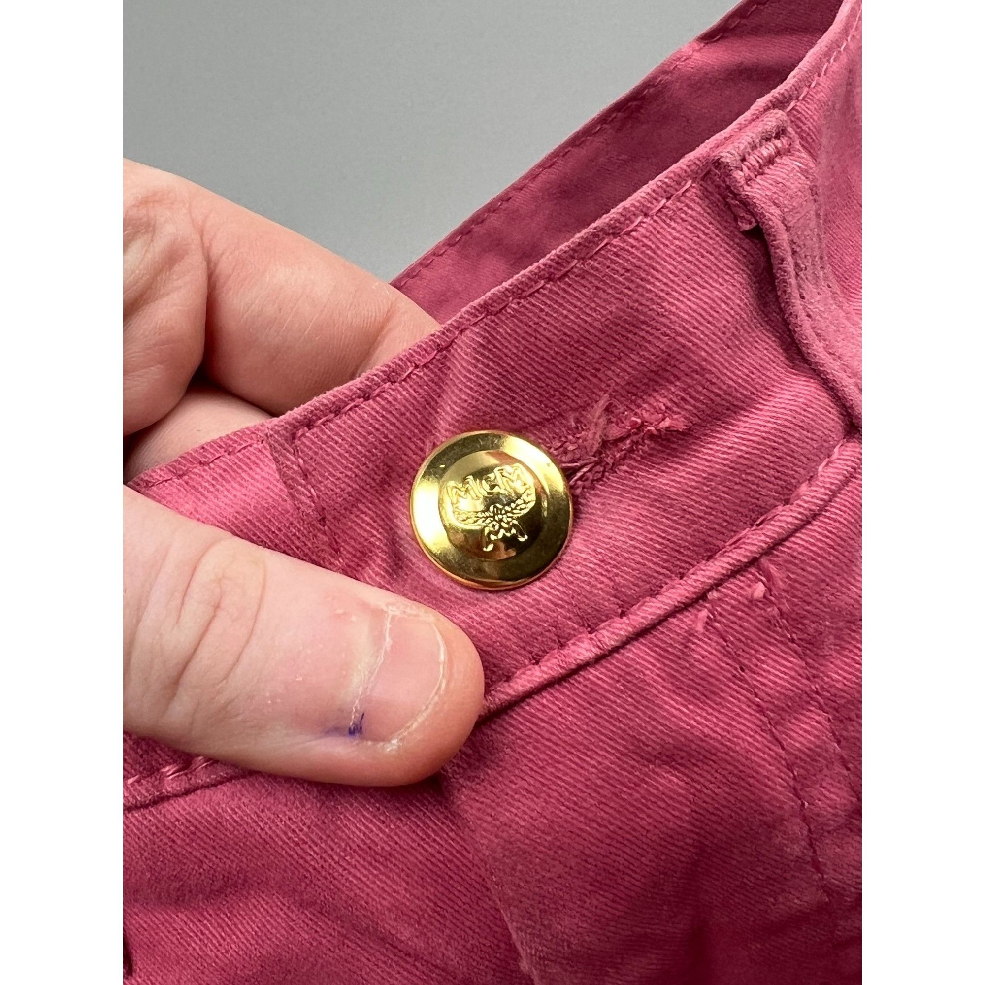 MCM MCM Pink Denim Jeans Pants (Y0838) Size 29" - 4 Thumbnail