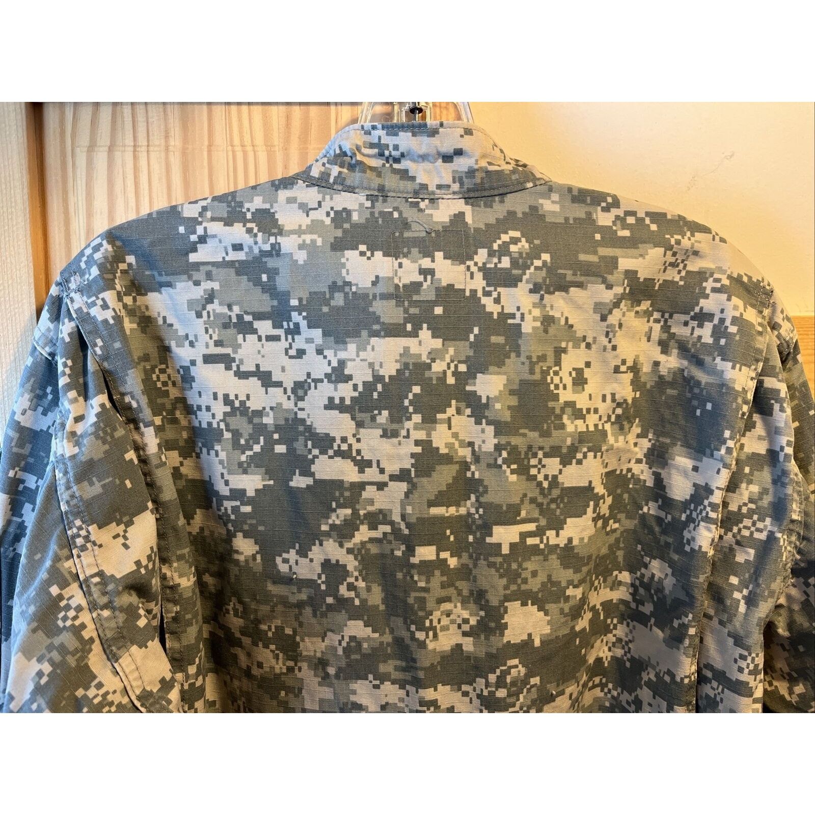 Other US Army Men’s L Long Digital Camouflage Cotton Nylon Jacket Size US L / EU 52-54 / 3 - 9 Thumbnail