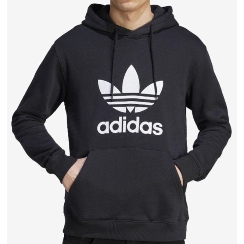 Adidas Adidas Big Trefoil Logo Pullover Hoodie - Men's Medium Size US M / EU 48-50 / 2 - 1 Thumbnail