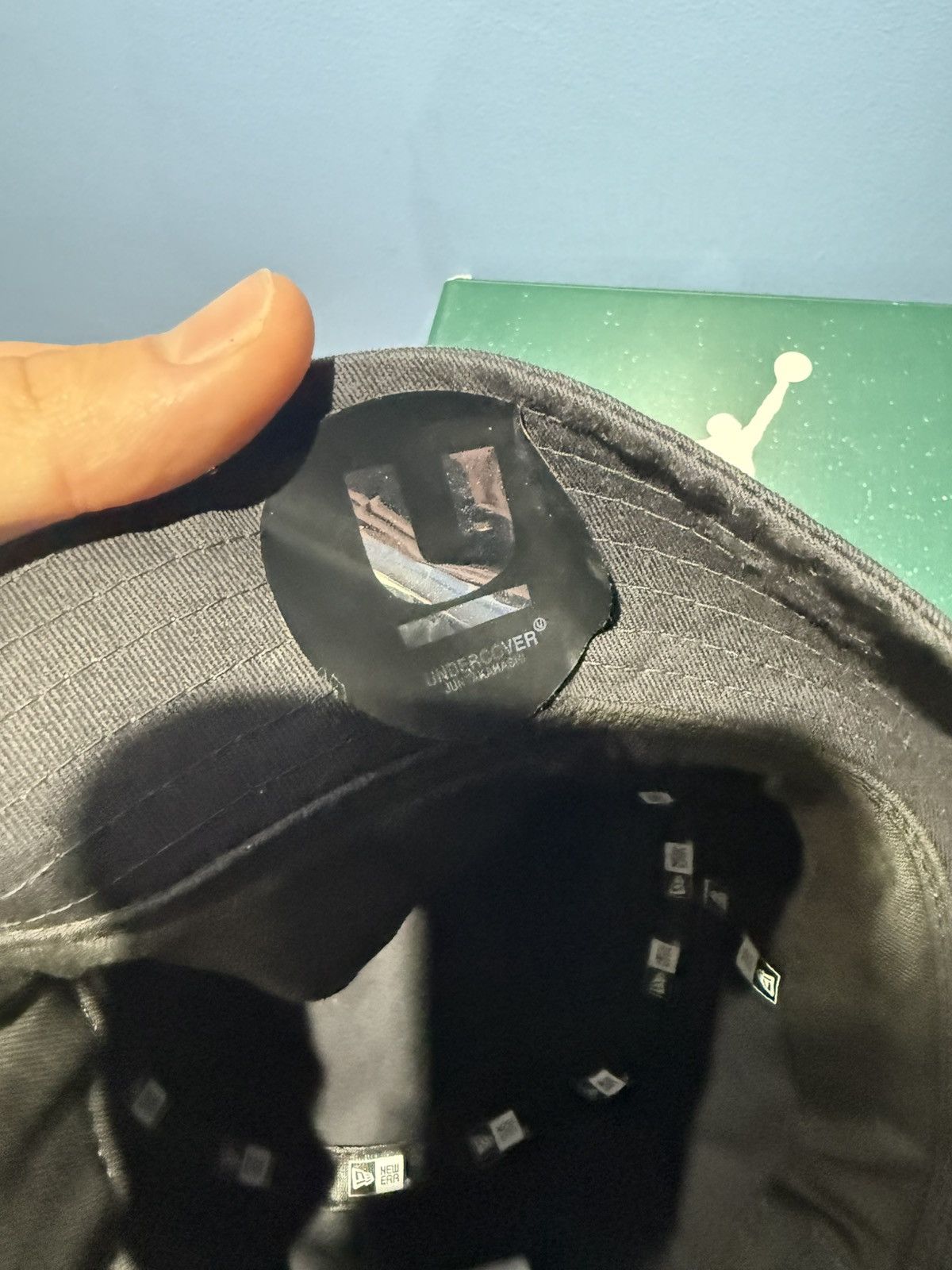New Era × Undercover Navy Undercover X New Era Bucket Hat Size ONE SIZE - 6 Thumbnail