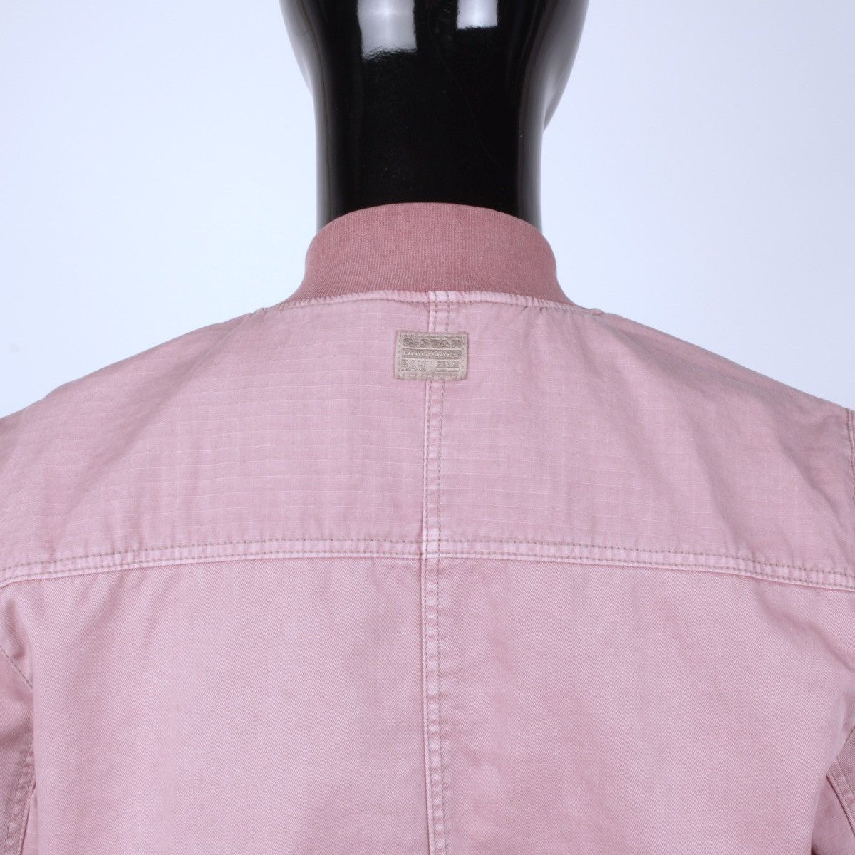 Designer × G-Star G-STAR RAW Chopper Slim Garment Dyed Pink Bomber Size XS / US 0-2 / IT 36-38 - 6 Thumbnail