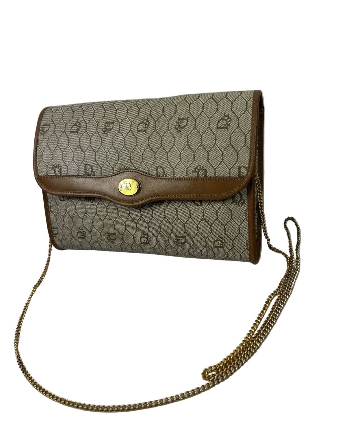 Dior Dior Honey Comb Leather Crossbody Bag Size ONE SIZE - 1 Thumbnail