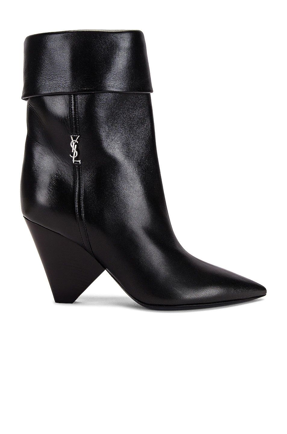 Saint Laurent Paris o1bcso1str1124 Nikki Booties in Black Size US 8 / IT 38 - 1 Thumbnail