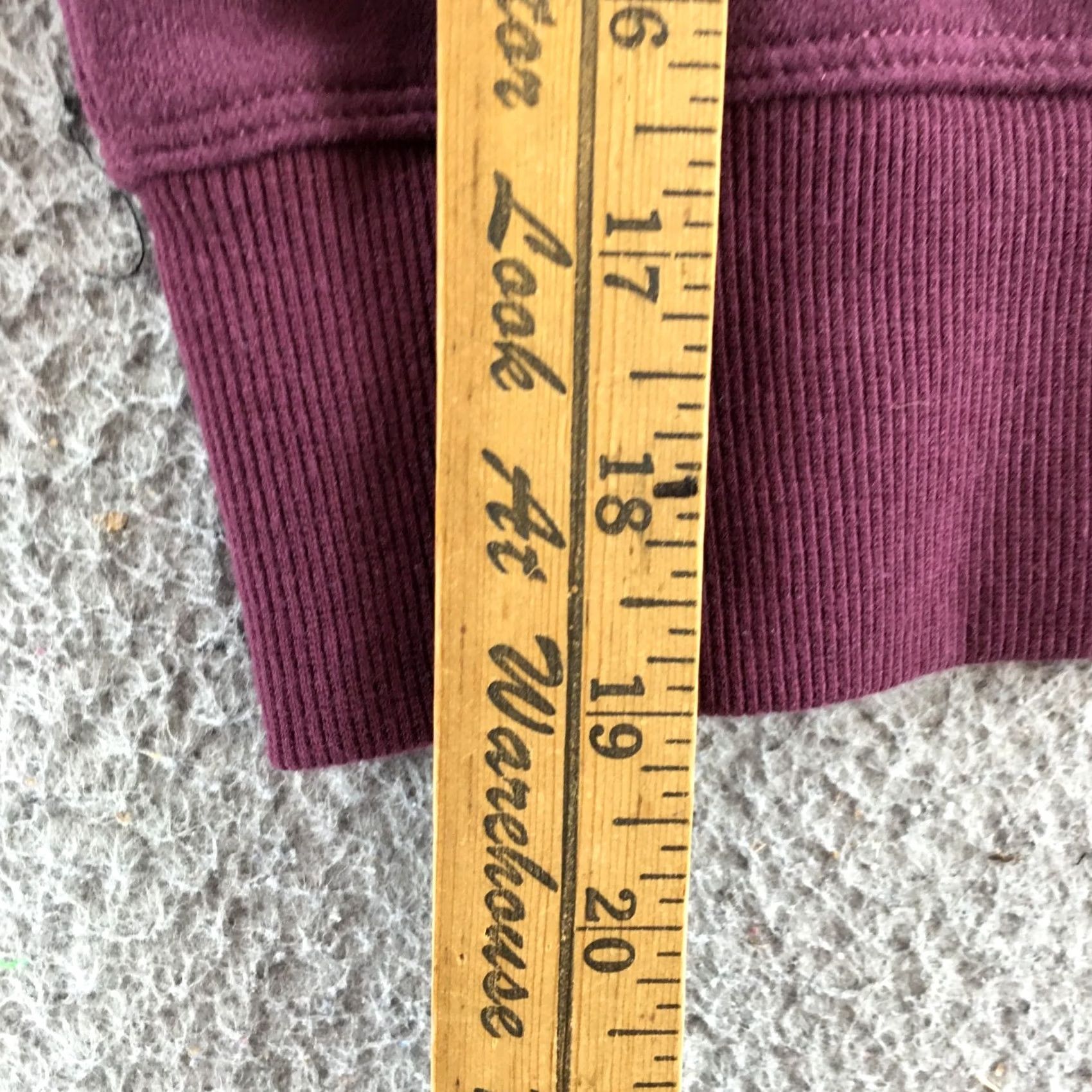 Calvin Klein Calvin Klein Sweatshirt Womens S Burgundy Cotton Blend Long Sleeve Crew Size S / US 4 / IT 40 - 7 Thumbnail