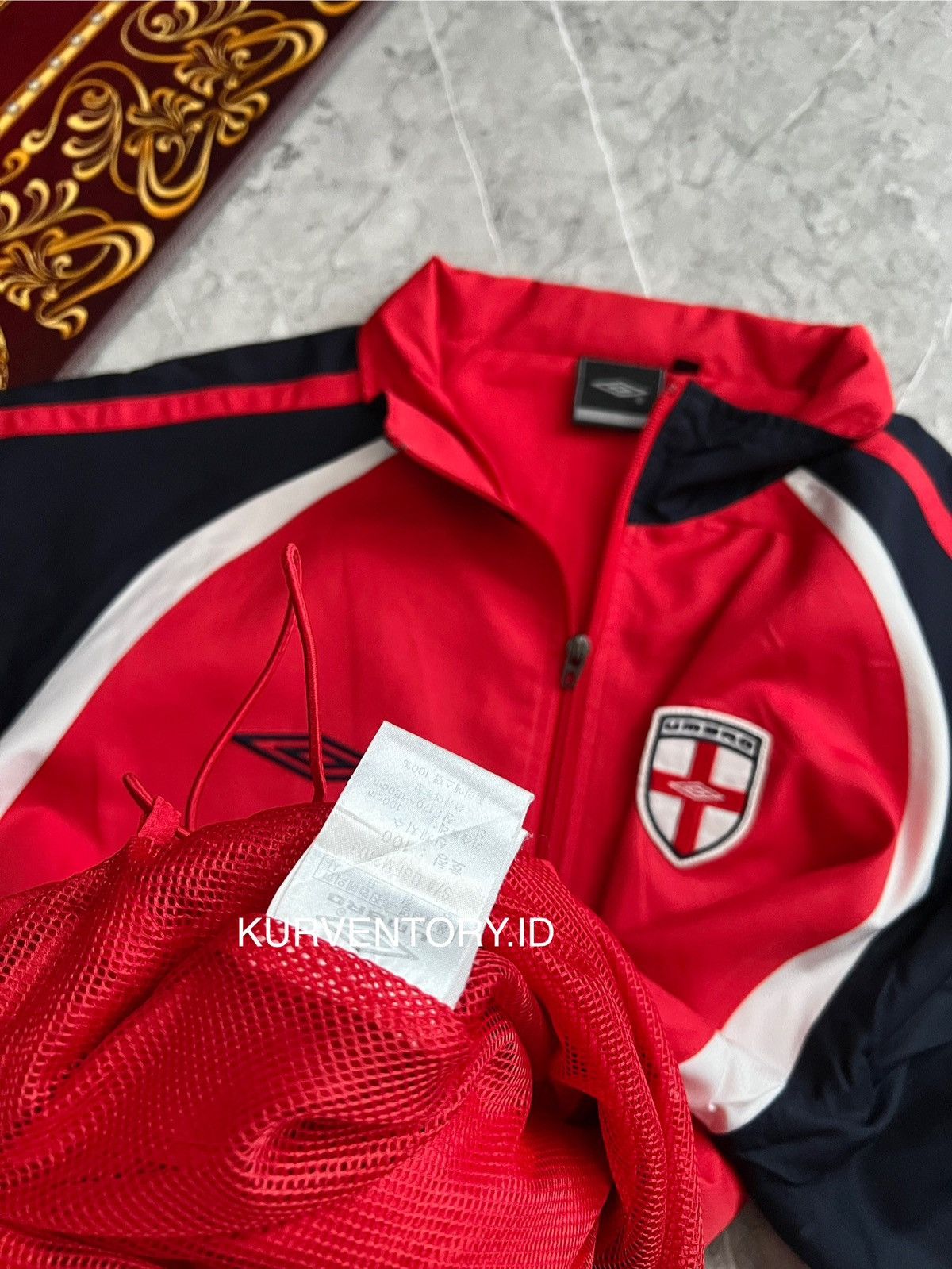 Umbro (SOLD OUT) Umbro England Track Jacket Size US L / EU 52-54 / 3 - 5 Thumbnail