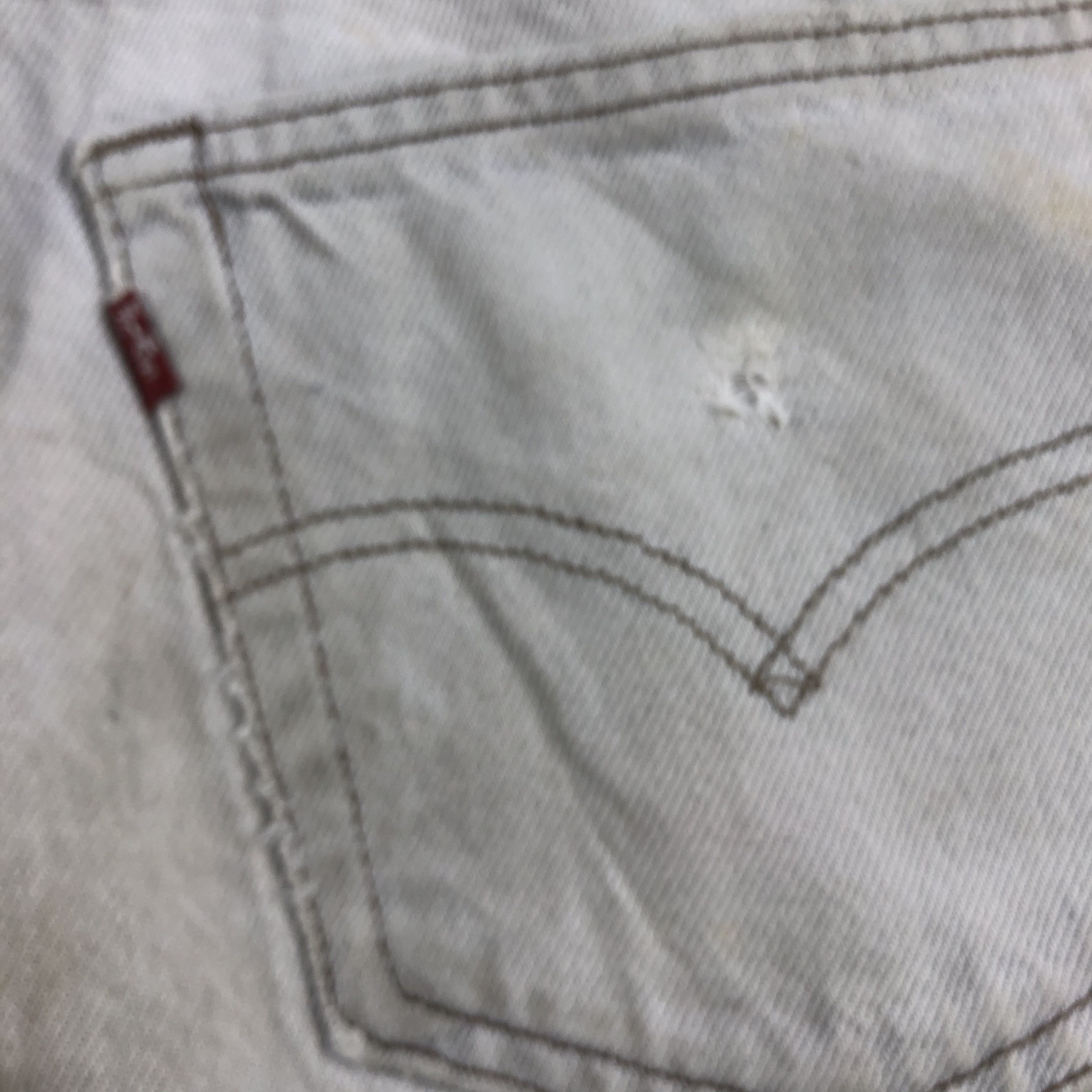 Levi's 90s Vintage Light Wash Levis 501 Jeans-J1551 Size US 34 / EU 50 - 9 Thumbnail