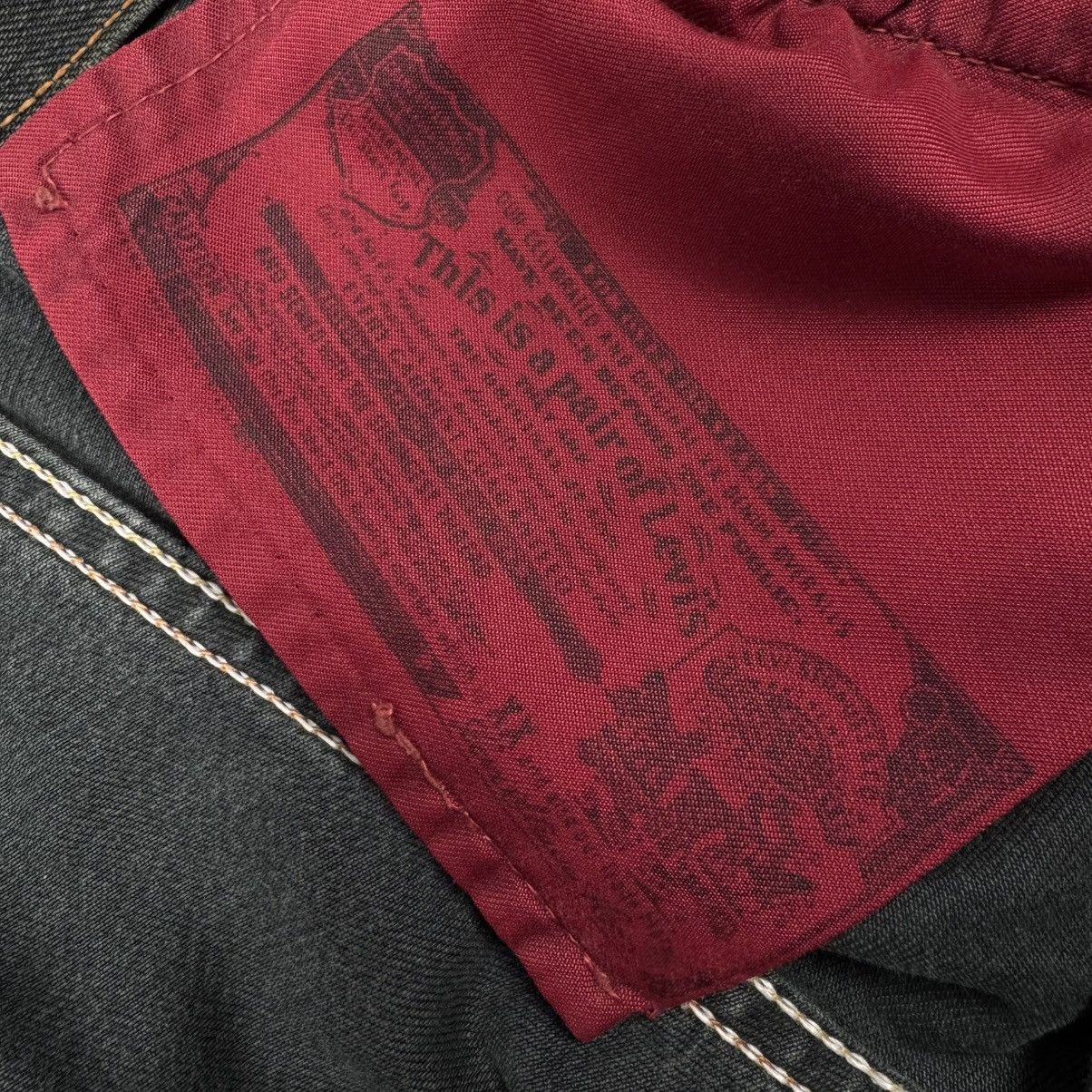 Japanese Brand × Levi's × Vintage Vintage Levi’s 501 Distressed Faded Grunge Avant Garde Jeans Size US 32 / EU 48 - 11 Thumbnail