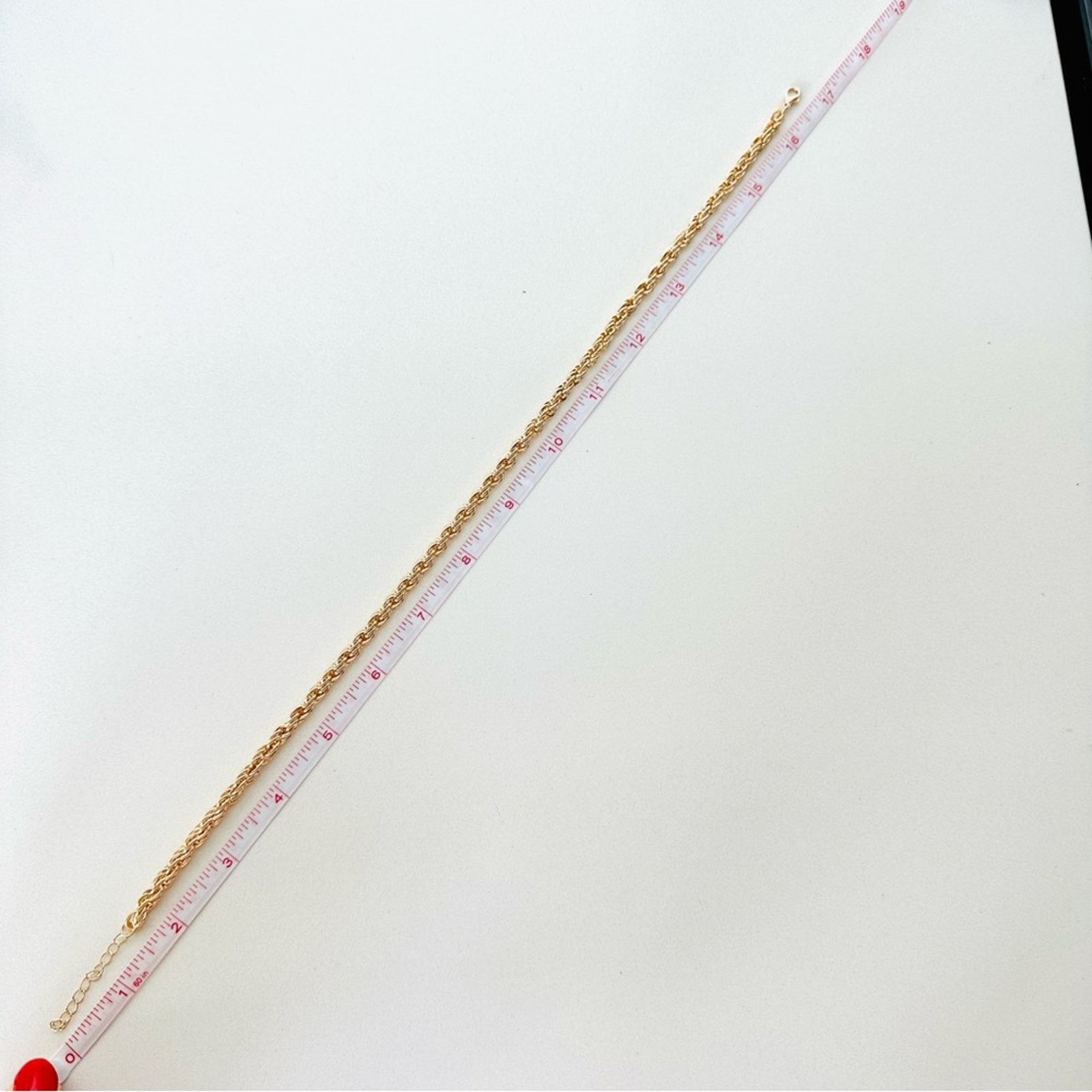 Nordstrom NEW NORDSTROM REVOLVE 18kt Gold Plated Choker Chain Necklace Size ONE SIZE - 10 Thumbnail