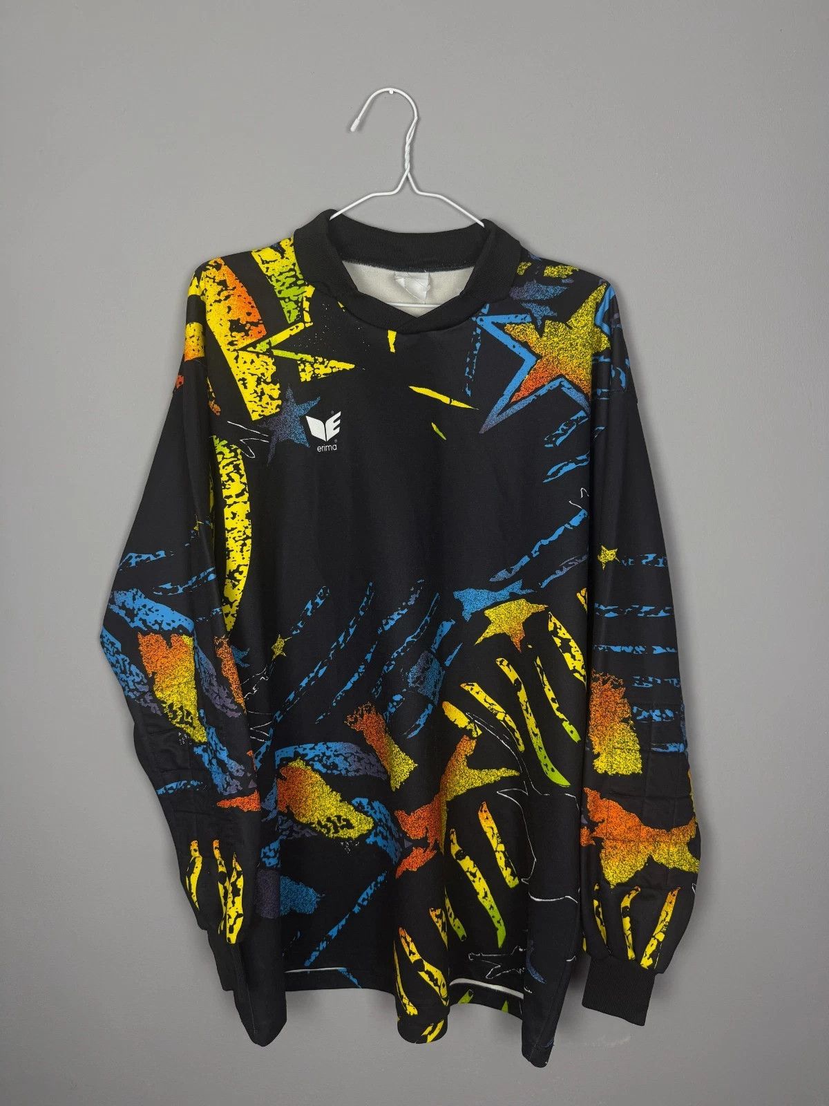 Erima 90s ERIMA VINTAGE GOALKEEPER FOOTBALL SHIRT SOCCER JERSEY Size US XL / EU 56 / 4 - 1 Thumbnail