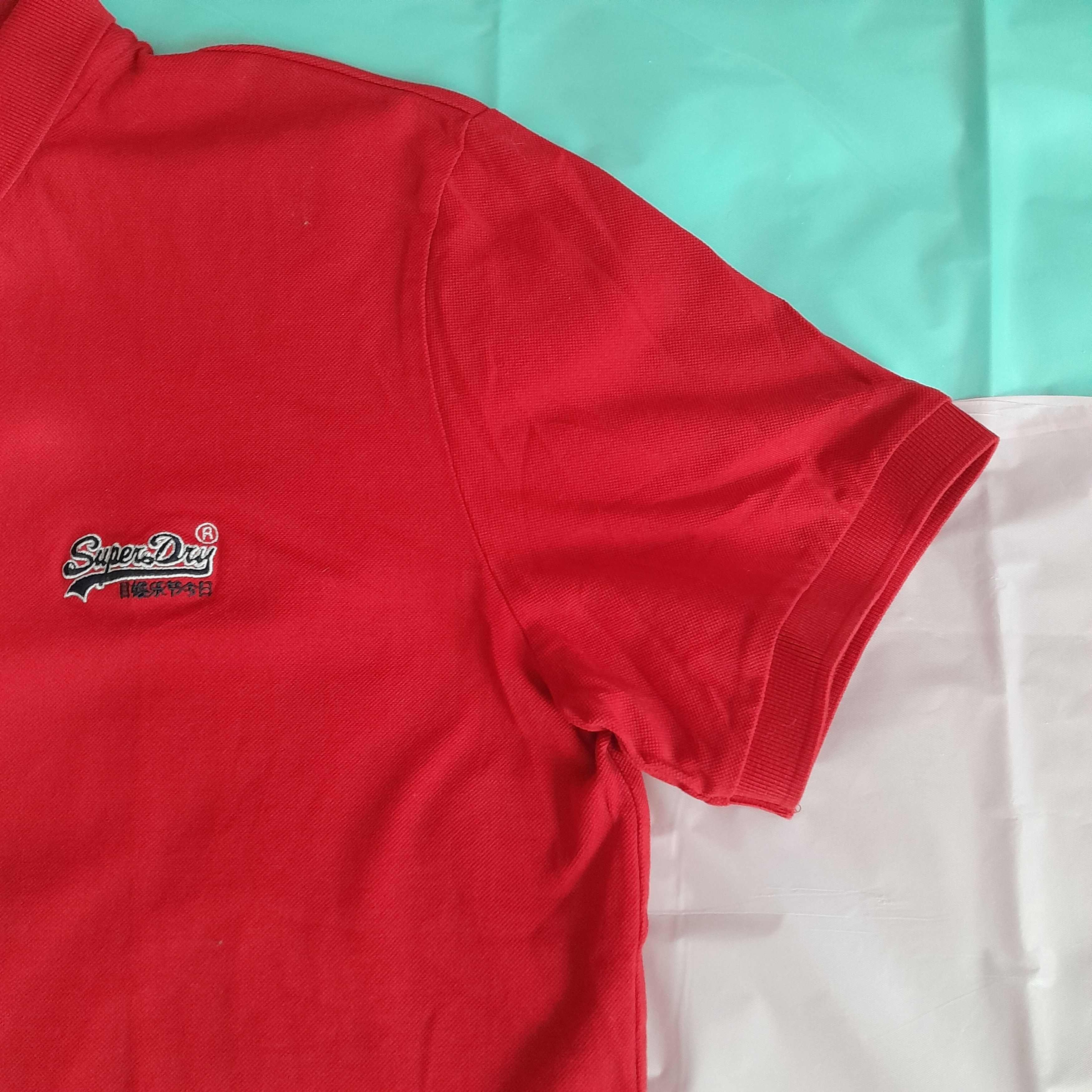 Superdry Superdry Premium Polo Shirt Men’s Red Pull over Size US XL / EU 56 / 4 - 4 Thumbnail