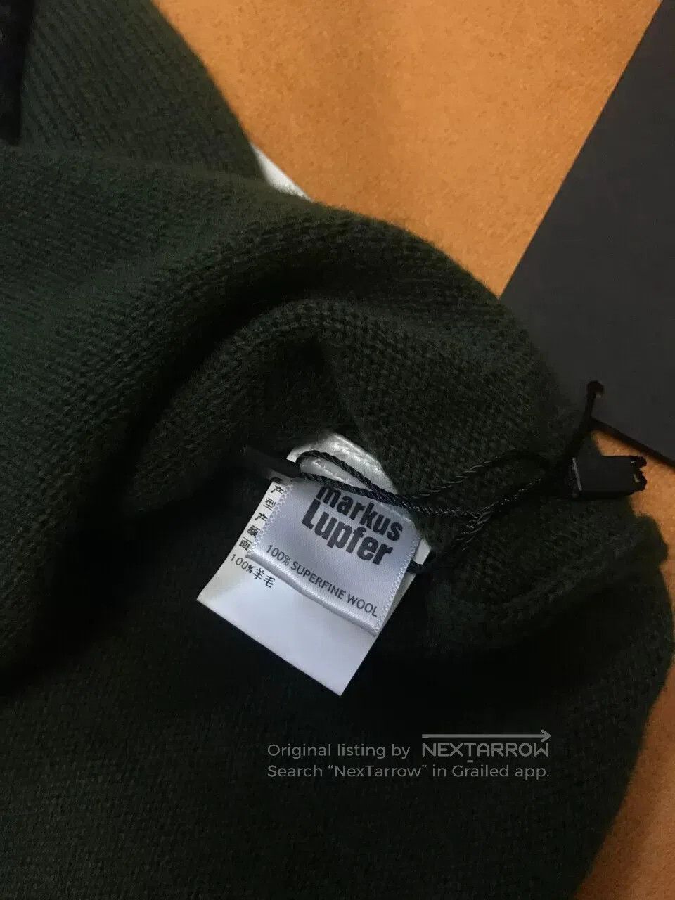 Markus Lupfer Markus Lupfer Skeleton Patchwork Wool Sweater. Size US L / EU 52-54 / 3 - 4 Thumbnail